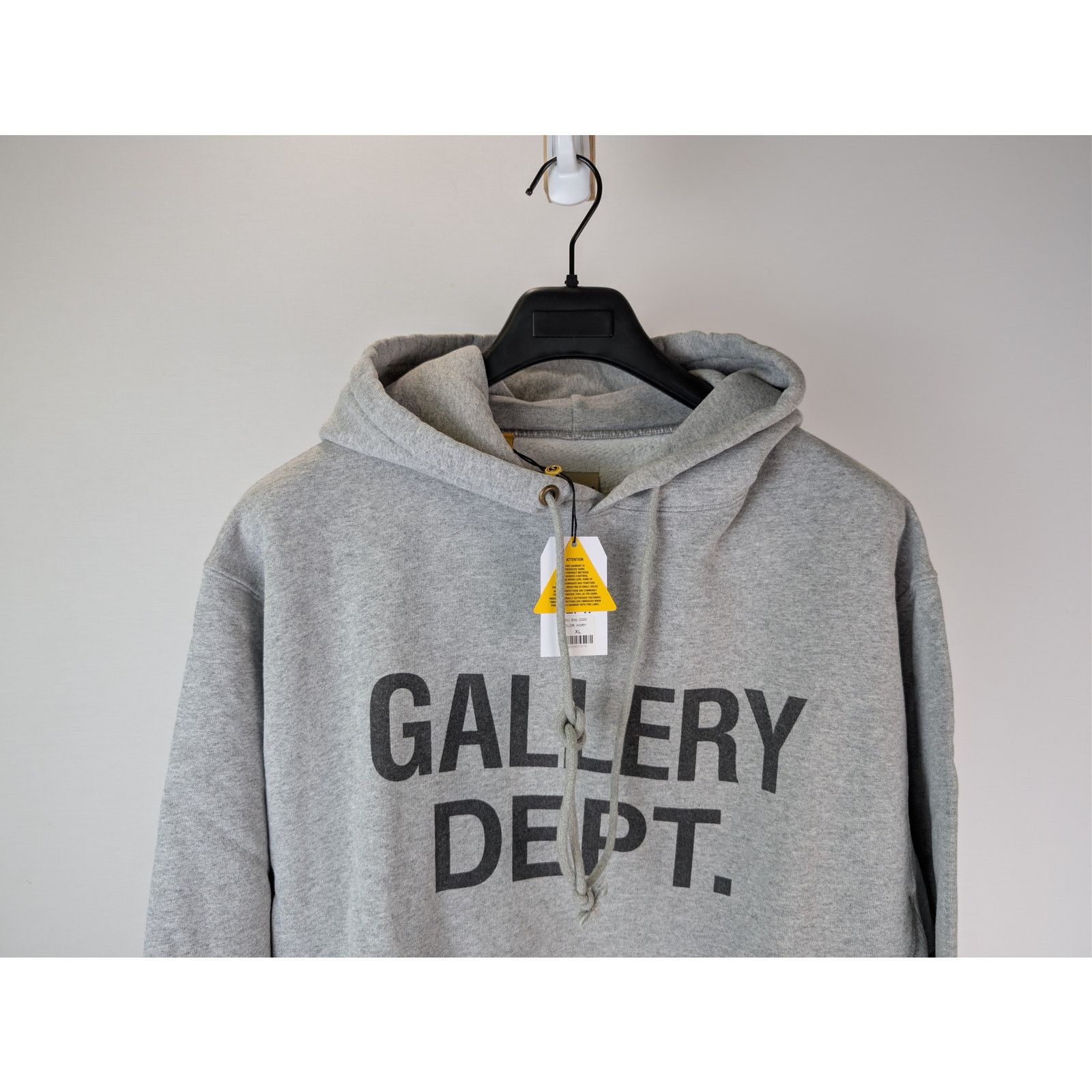 Gallery Dept. o1rshd1 Center Logo-Print Hoodie in Heather Grey Size US XL / EU 56 / 4 - 3 Thumbnail