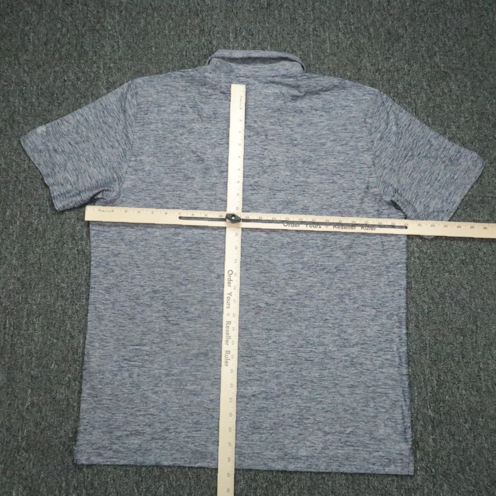Under Armour Under Armour Shirt Mens XL Blue UA Elevated Heather Polo Loose Performance NWT Size US XL / EU 56 / 4 - 7 Thumbnail