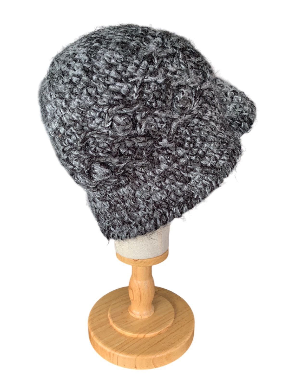 Japanese Brand × Kapital × Vintage Rare Hairy Unknown Distressed Knitted Crochet Bucket Hat Size ONE SIZE - 10 Thumbnail