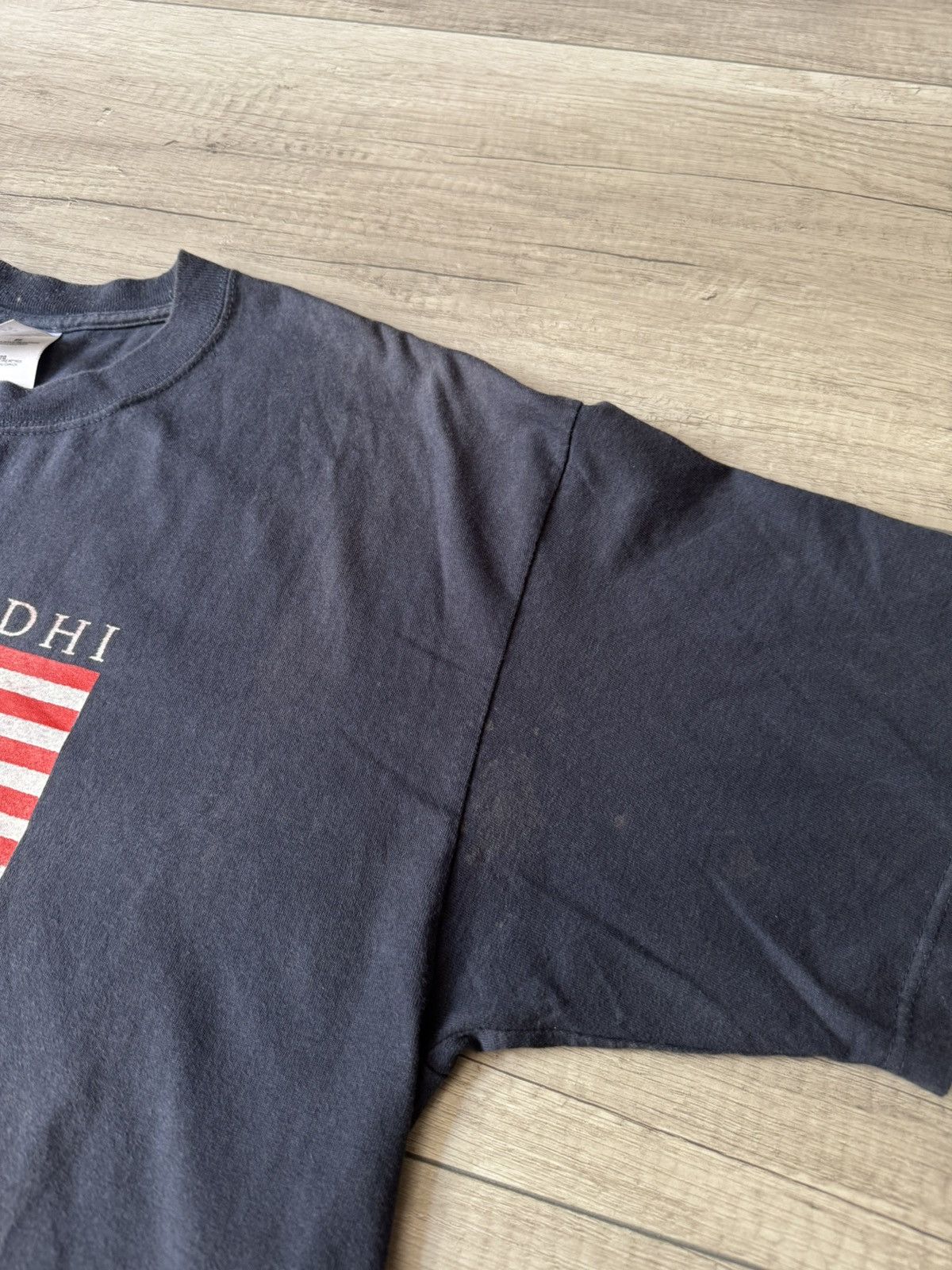 Band Tees Propagandhi F*ck Right Off USA Flag Gildan Vintage T Shirt Size US XL / EU 56 / 4 - 4 Thumbnail