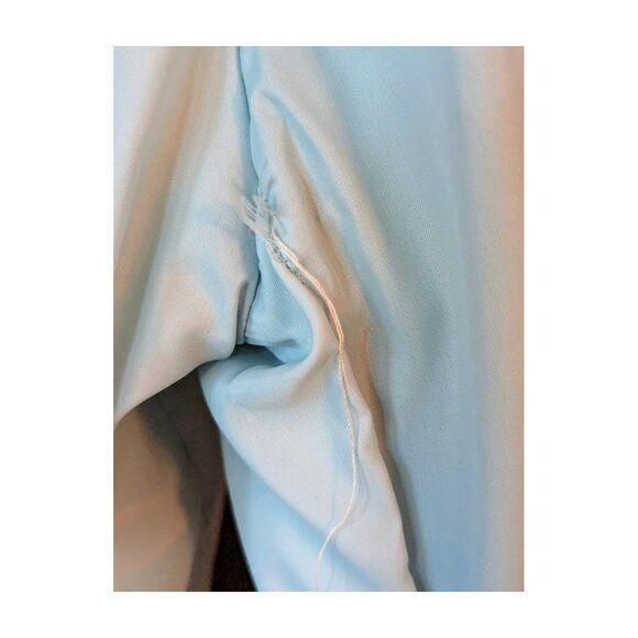 Vintage Vintage Teal Double-Knit Overcoat | Large/Extra Large | Fair Size L / US 10 / IT 46 - 6 Thumbnail