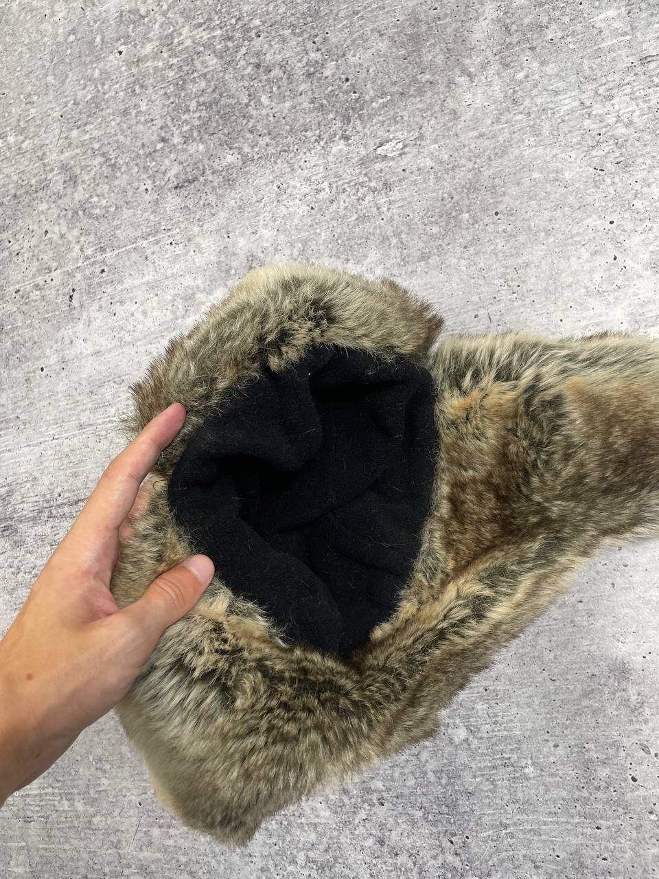 Japanese Brand Vintage Fuzzy Fur Trapper Hat Usanka Y2K Size ONE SIZE - 4 Thumbnail