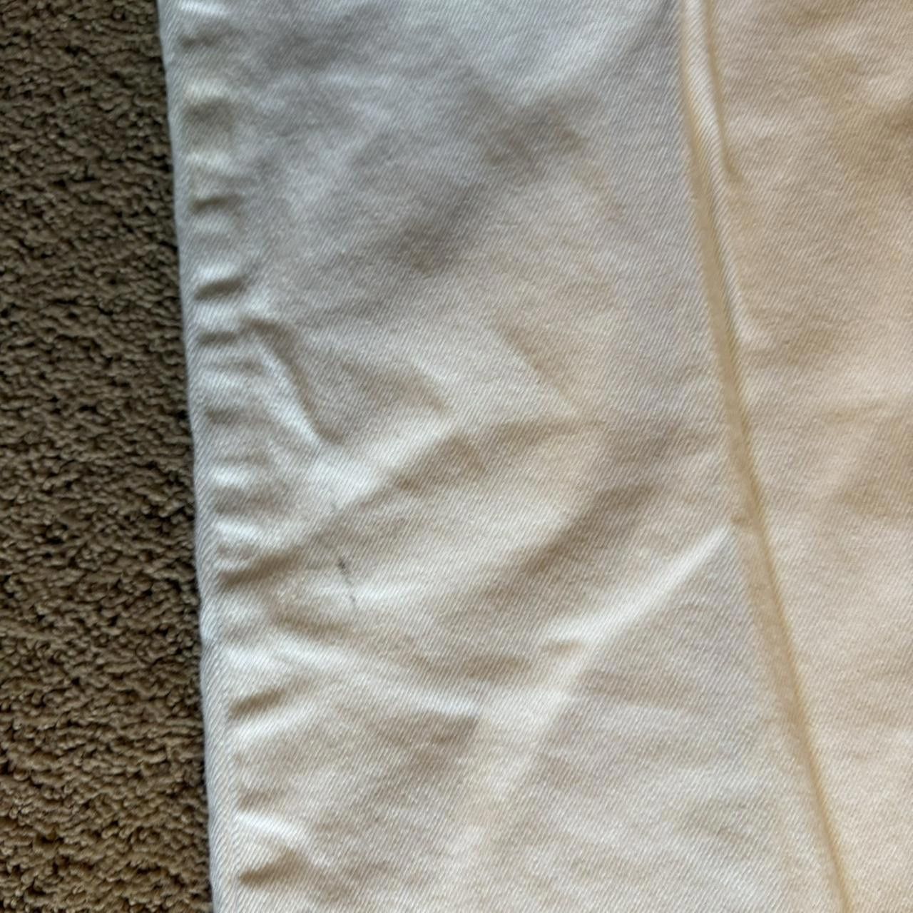 Gap Gap Women's White and Cream Jeans Size 27" / US 4 / IT 40 - 5 Thumbnail