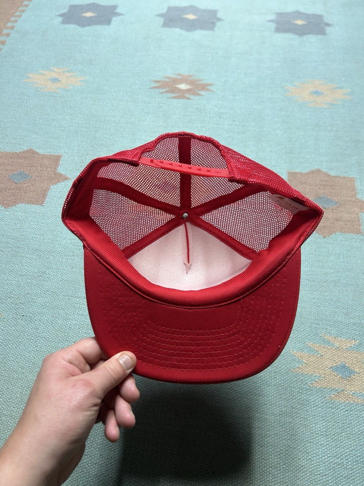 Vintage Vtg trucker hat Chieftain oil company Owosso Michigan Texaco Size ONE SIZE - 5 Thumbnail
