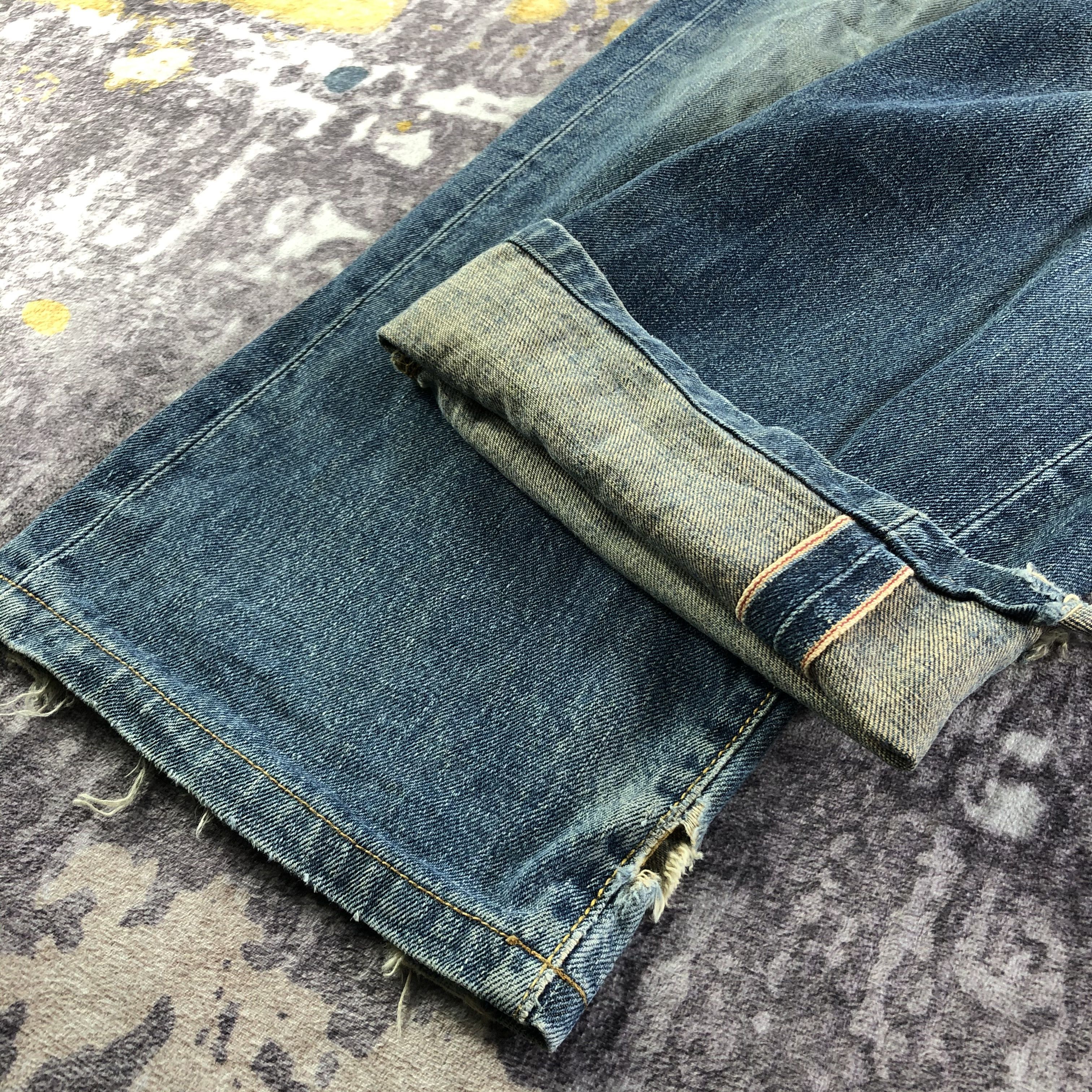 Edwin Vintage Blue Wash Edwin 505 Selvedge Jeans-JM3610 Size US 32 / EU 48 - 7 Thumbnail