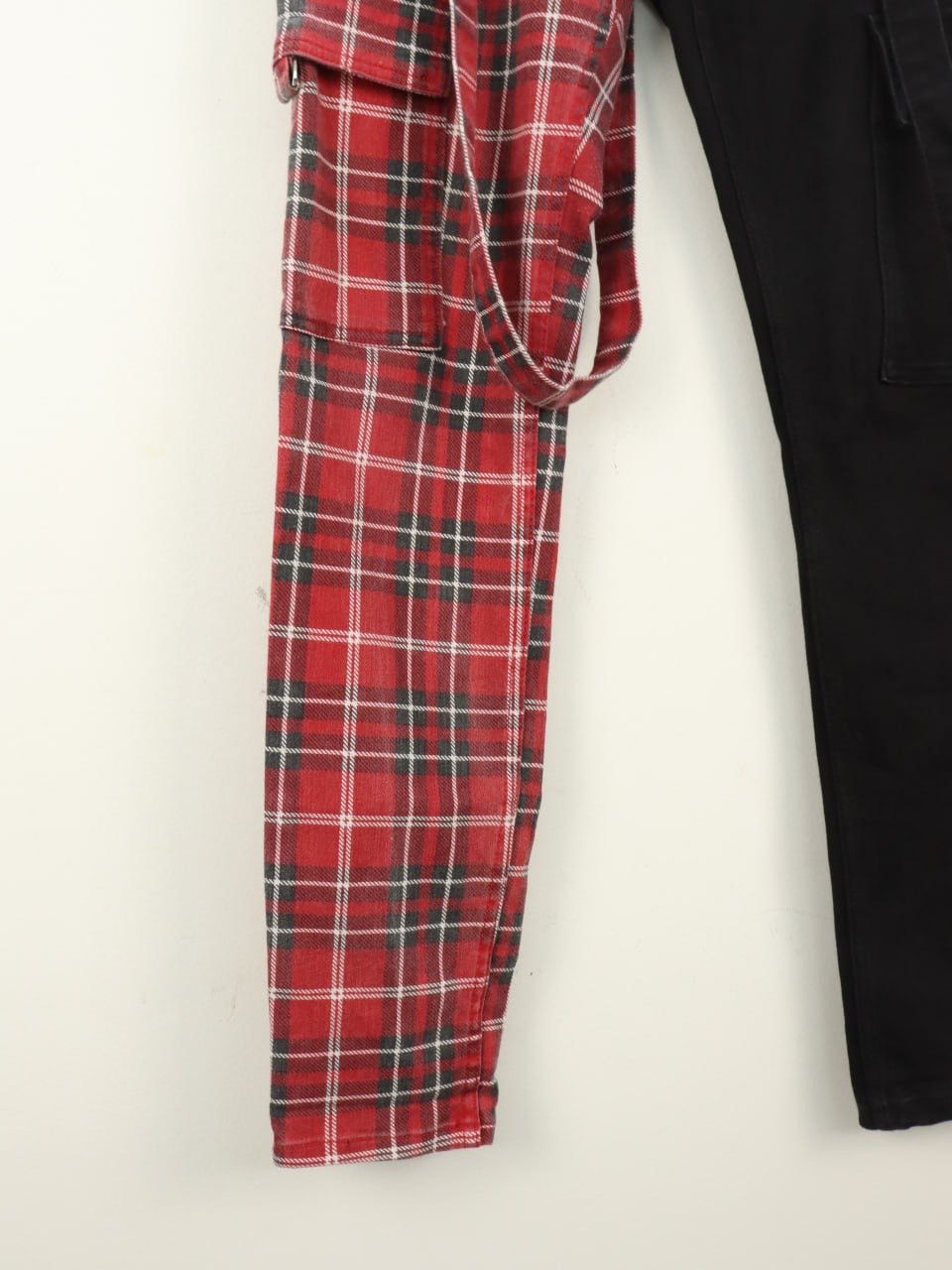 Japanese Brand Bondage Punk Tartan Plaid Hybrid Pant Size US 33 - 17 Thumbnail