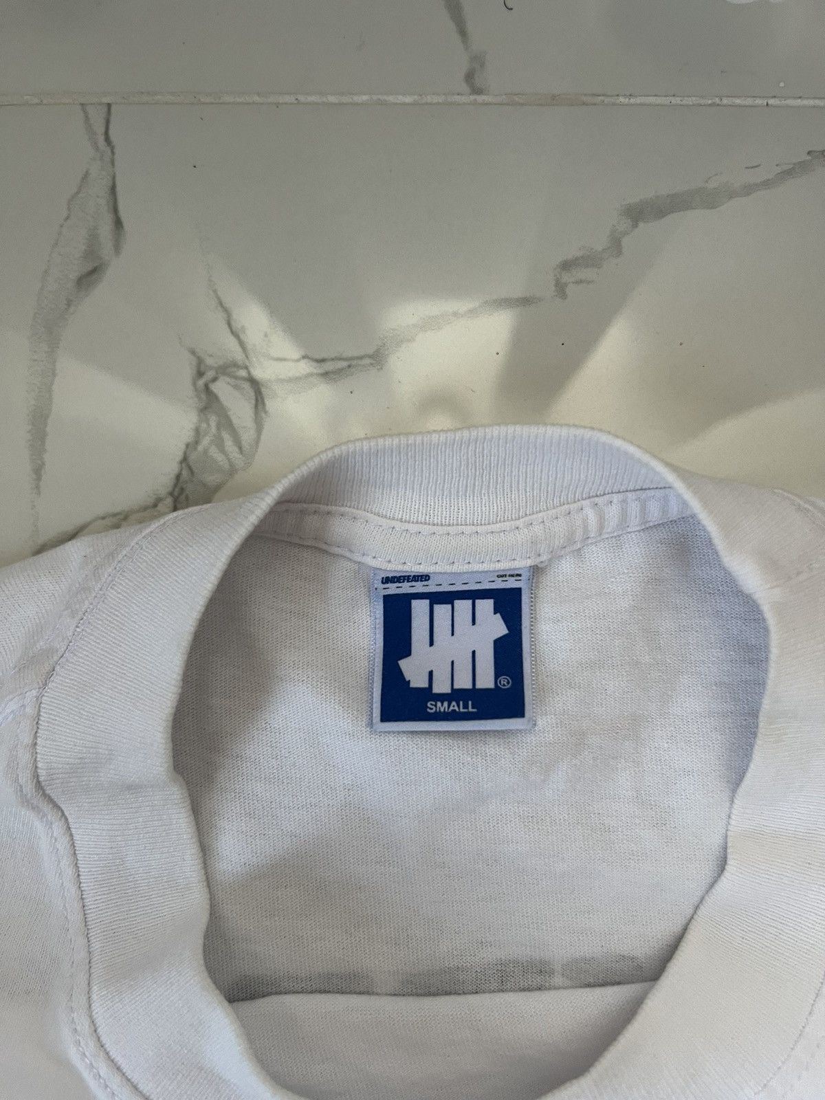 Undefeated × Vintage UNDEFEATED SPORTS EQUIPMENT Y2K BIG LOGO RUGBY TEE Size US S / EU 44-46 / 1 - 7 Thumbnail