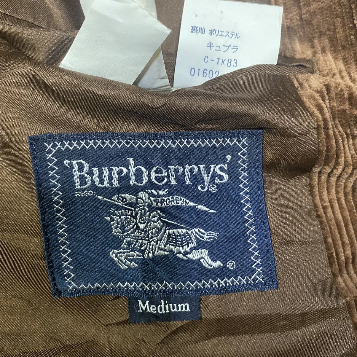 Burberry Burberrys Corduroi Blazer Jacket Size US M / EU 48-50 / 2 - 13 Thumbnail
