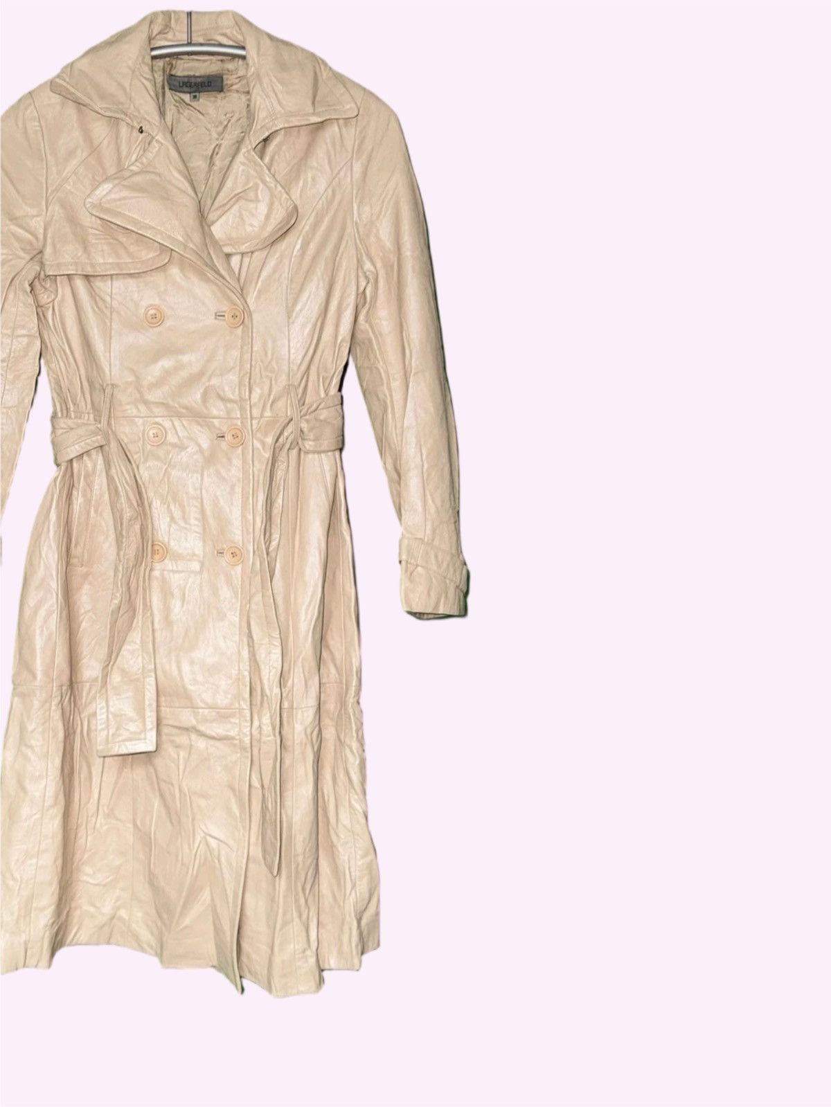 Karl Lagerfeld Karl Lagerfeld Women Trenchcoat Size S / US 4 / IT 40 - 2 Thumbnail