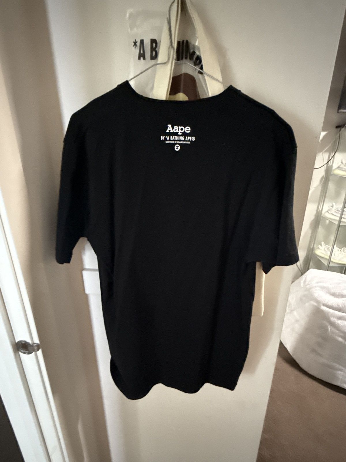 Aape AAPE Purple Glow Camo Moon Face Tee Size US L / EU 52-54 / 3 - 3 Thumbnail