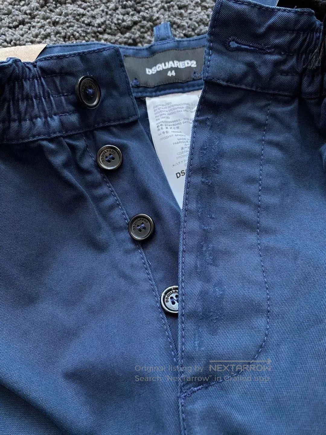 Dsquared2 Dsquared2 Dan Elastic Fit Chinos. Size US 26 / EU 42 - 3 Thumbnail