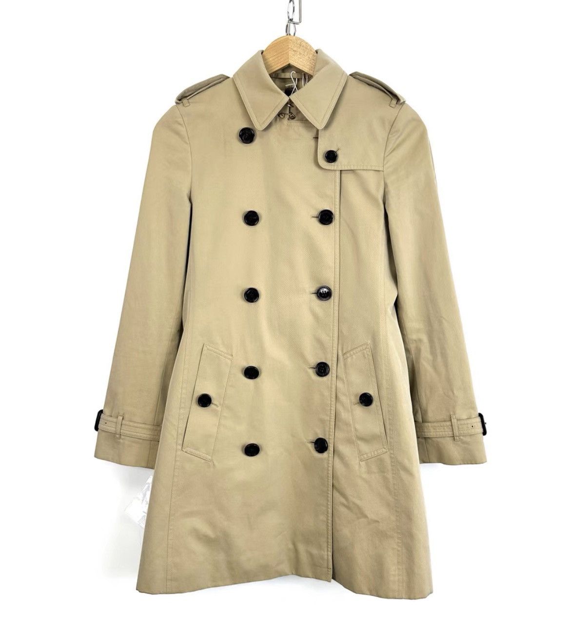 Burberry Burberry Detachable Goat Cashmere Lined Trench Coat K12 Size XS / US 0-2 / IT 36-38 - 1 Thumbnail