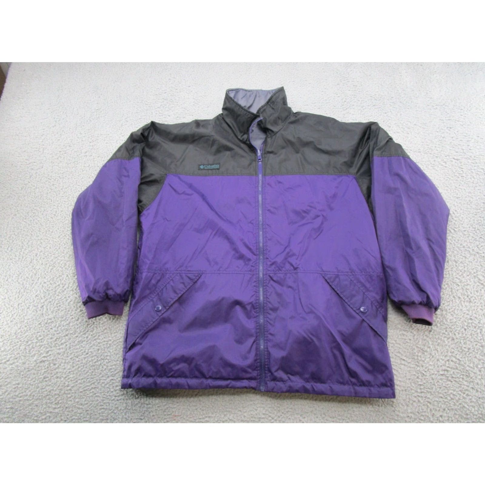 Vintage VTG 90's Columbia Mens Full Zip Reversible Winter Jacket Size Large Outdoor Ski Jacket Size US L / EU 52-54 / 3 - 2 Thumbnail