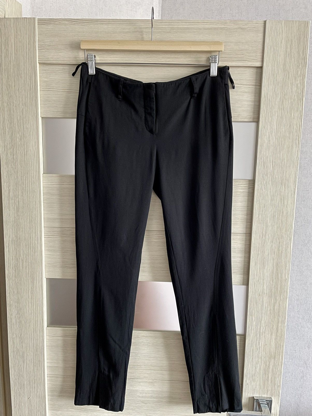 Masnada Avant-Garde Viscose/Wool Slits Pant Trousers Size 44