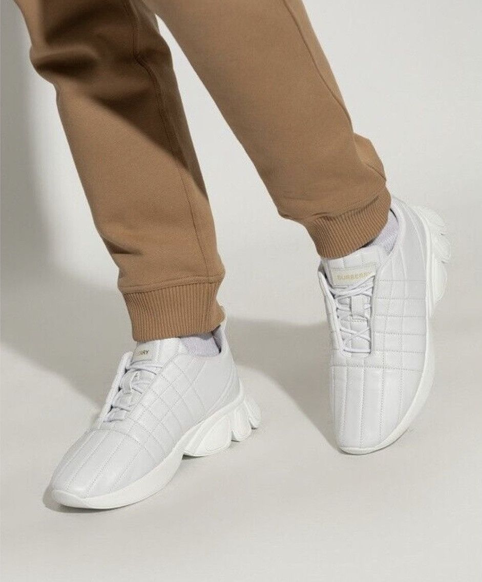 Burberry Burberry quilted leather sneakers Size US 11 / EU 44 - 9 Thumbnail