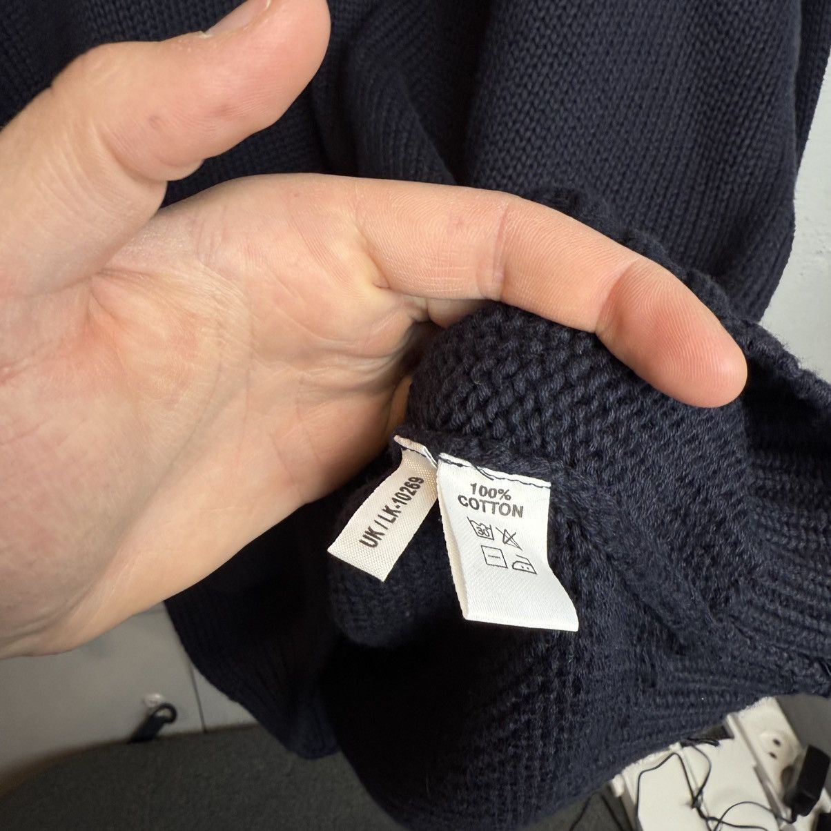 Saint Laurent Paris Vintage Yves Saint Lauren Jeans Sweater Y2K Size US L / EU 52-54 / 3 - 4 Thumbnail