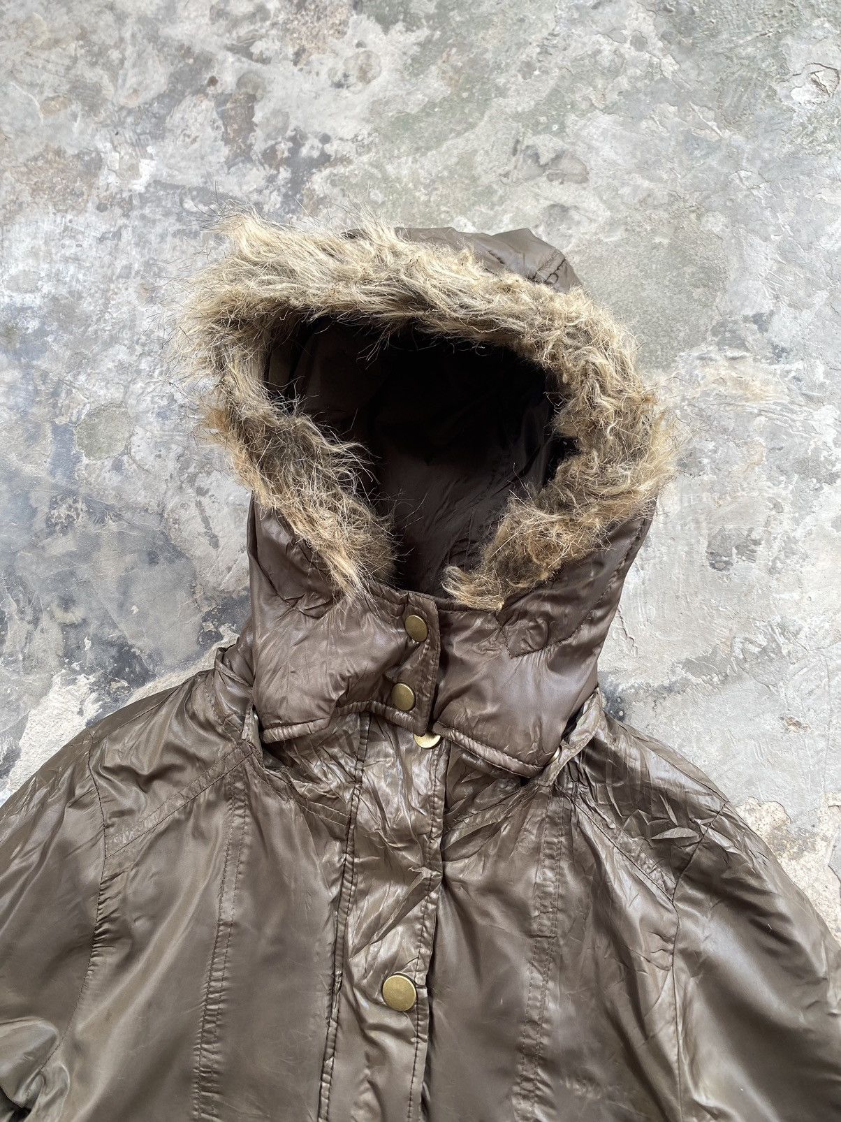 If Six Was Nine × Japanese Brand × Le Grande Bleu (L.G.B.) Vintage Japanese Rerek Fur Hoodie Jacket ifsixwasnine style Size S / US 4 / IT 40 - 3 Thumbnail