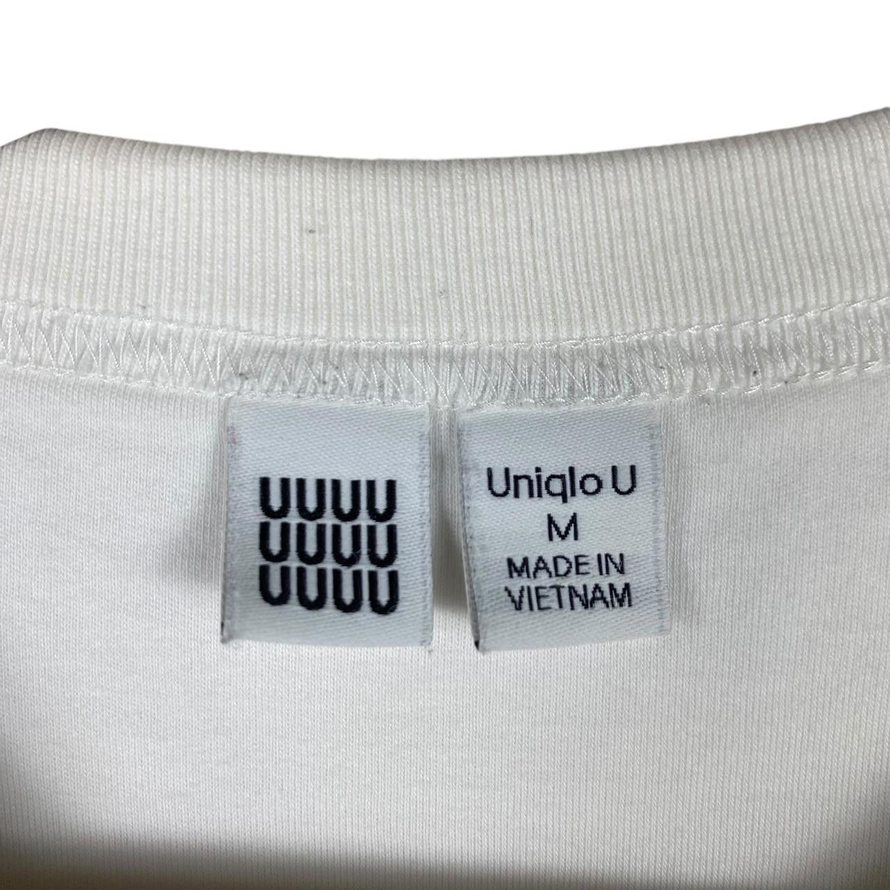 Christophe Lemaire LEMAIRE x UNIQLO UUU Collection Plain White Baggy Tee Shirt Size US M / EU 48-50 / 2 - 4 Thumbnail
