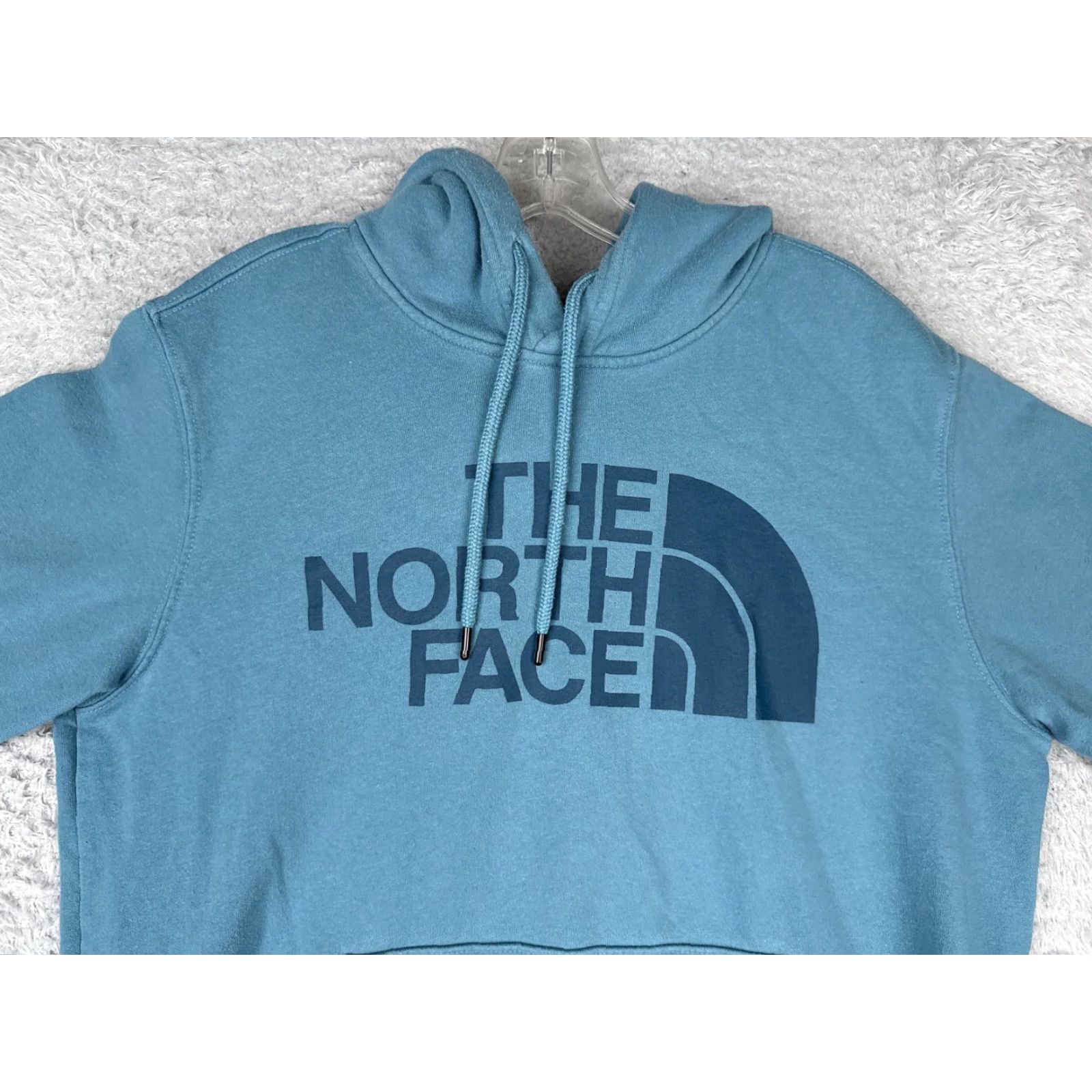 The North Face The North Face Sweatshirt Hoodie Mens Medium Blue Logo Graphic Print Pullover Fleece Knit Jersey Pullover Size US M / EU 48-50 / 2 - 4 Thumbnail