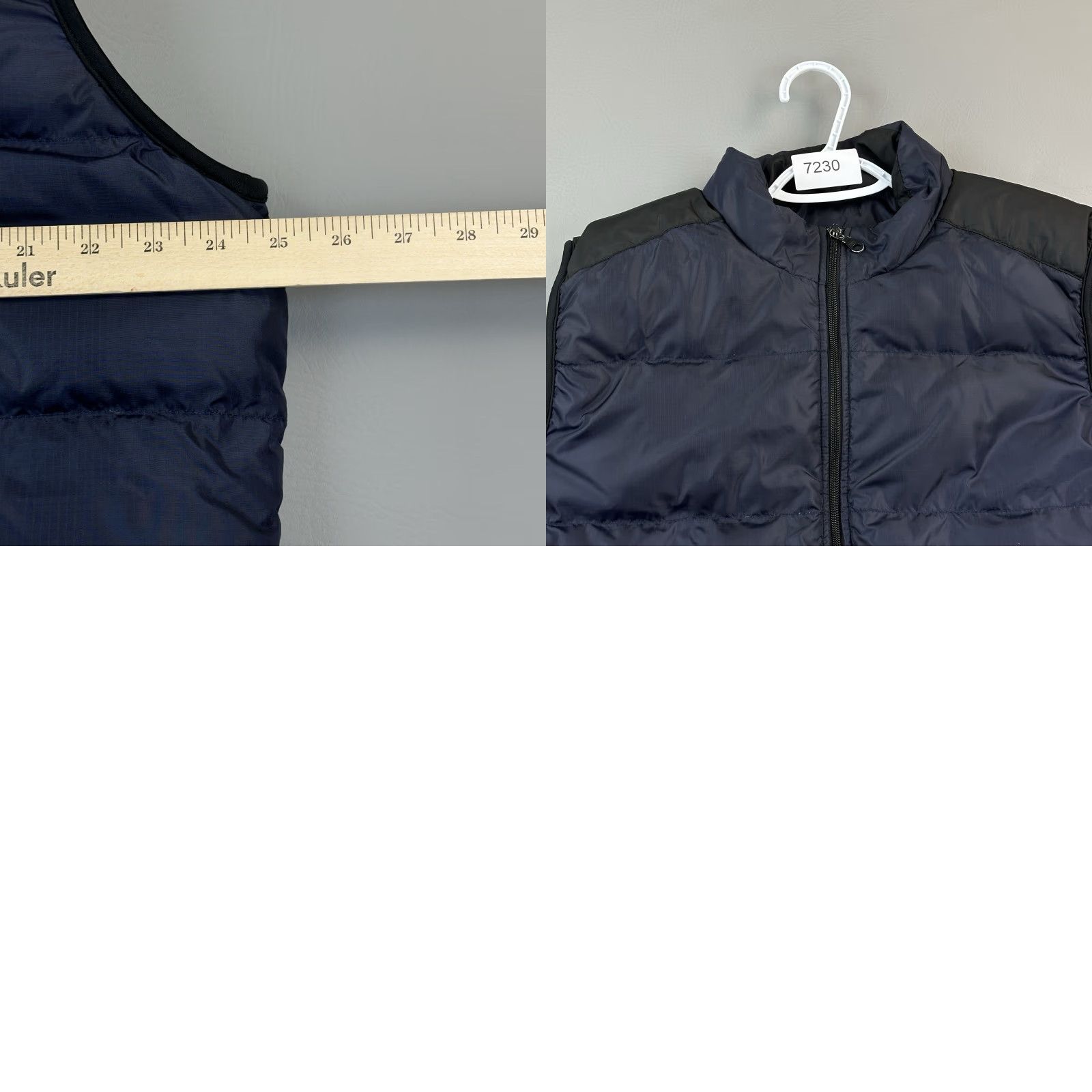 Eddie Bauer Eddie Bauer Vest Mens Large Full Zip Goose Down Quilted Puffer Outdoor Blue Size US L / EU 52-54 / 3 - 9 Thumbnail
