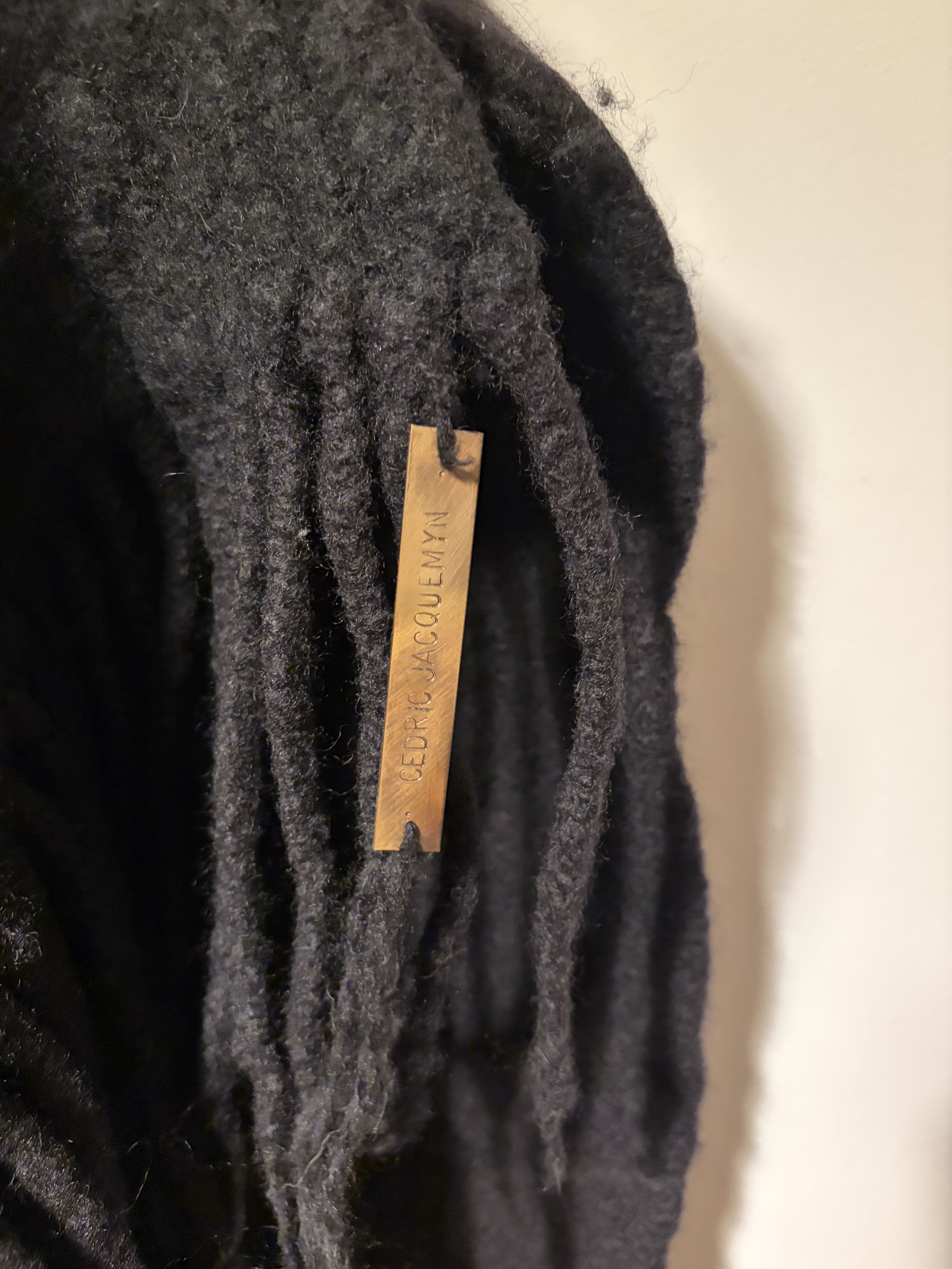 Cedric Jacquemyn Boiled Wool Scarf + Copper Pin Size ONE SIZE - 6 Thumbnail