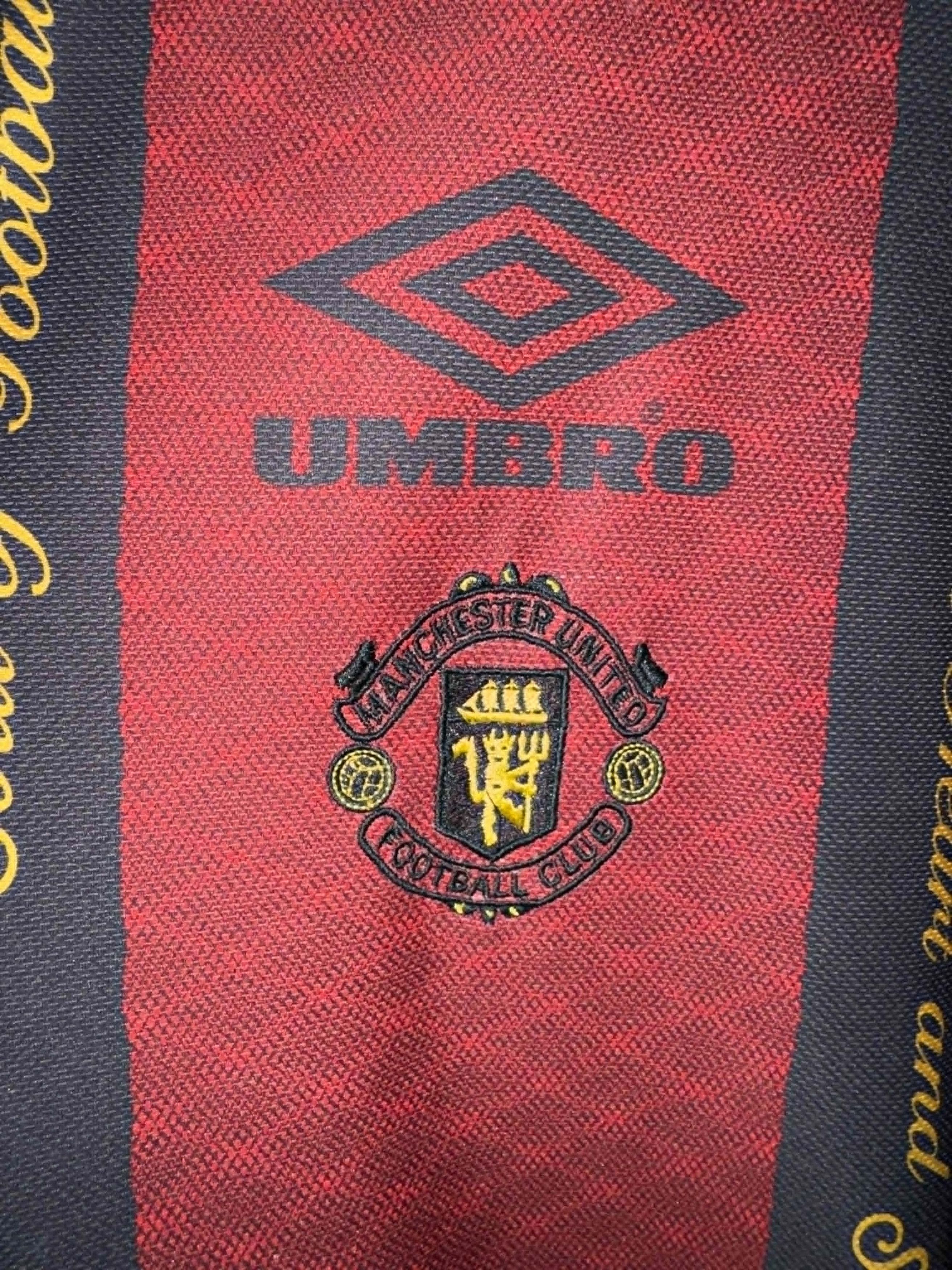 Umbro Manchester United 1994/96 Vintage Training Shirt UMBRO Size US L / EU 52-54 / 3 - 3 Thumbnail