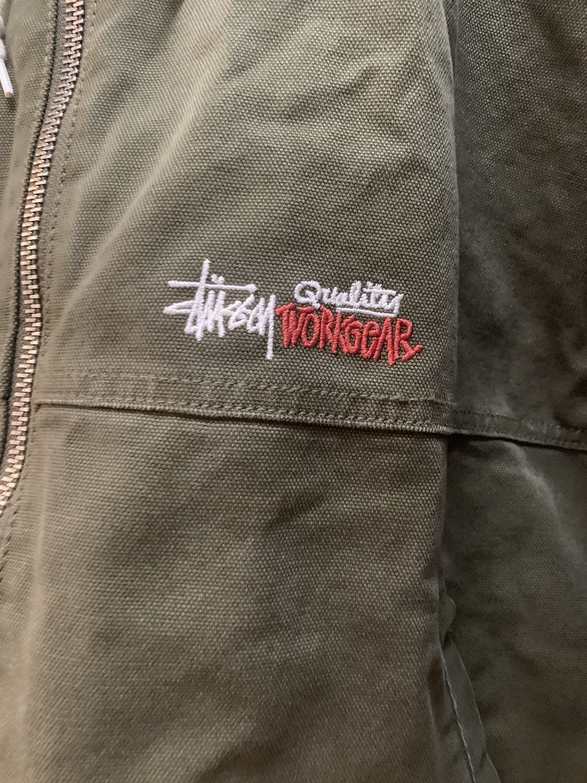 Stussy Stussy canvas insulated work jacket Size US XL / EU 56 / 4 - 10 Thumbnail