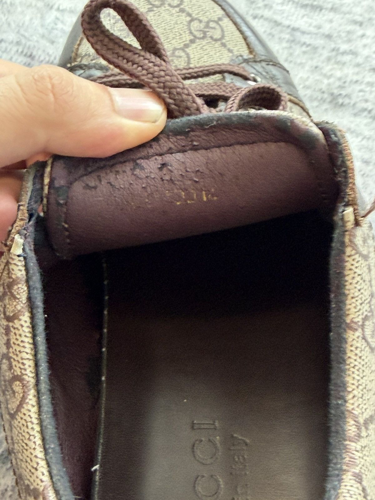Gucci Gucci Brooklyn Brown Low Top Sneakers Size US 9 / EU 42 - 5 Thumbnail