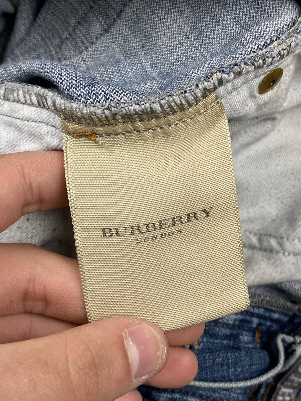 Burberry Vintage Burberry Denim Baggy Jeans Size US 34 / EU 50 - 11 Thumbnail