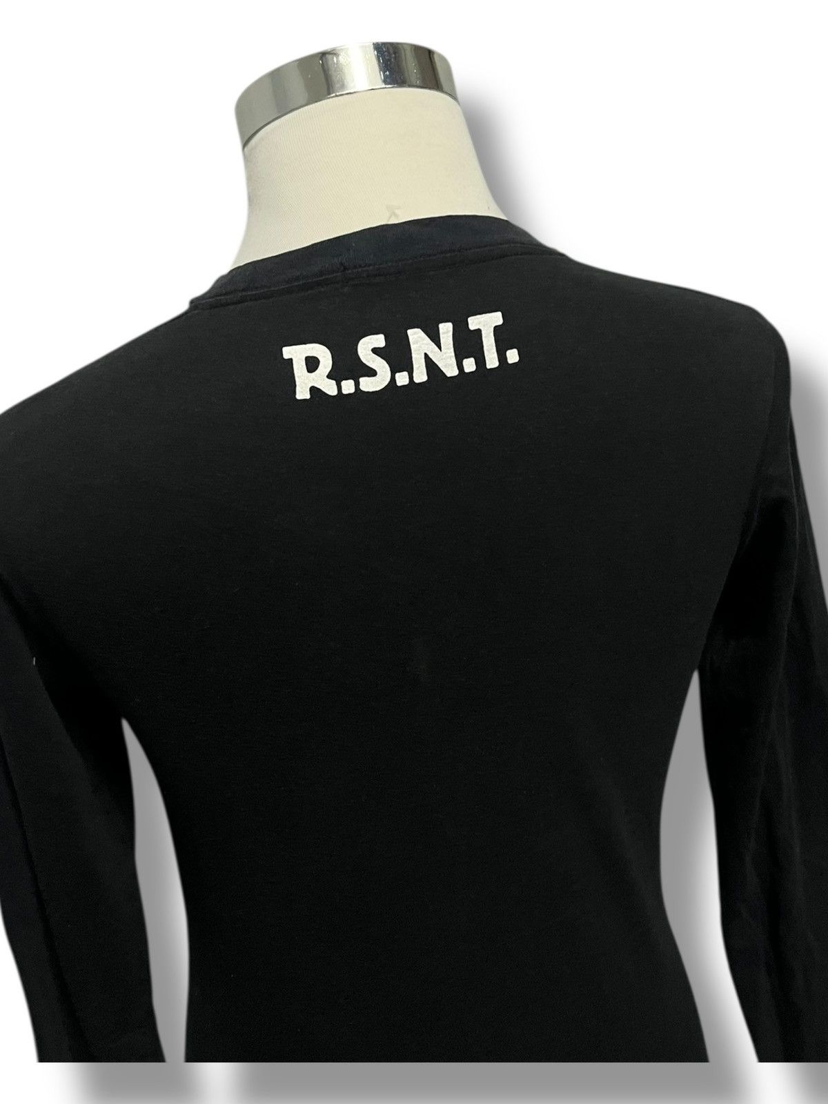 Good Enough Resonate R.S.N.T. Long Sleeve Black Tee | Minimal Streetwear Size US S / EU 44-46 / 1 - 6 Thumbnail