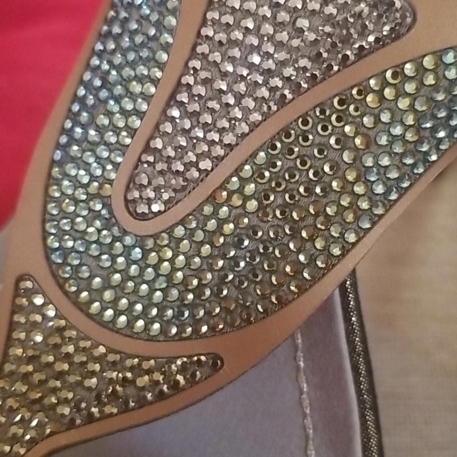 Rene Caovilla Rene Caovilla Venezia Swarovski Crystal Shoes Heels sz 8.5 Size US 8.5 / IT 38.5 - 9 Thumbnail