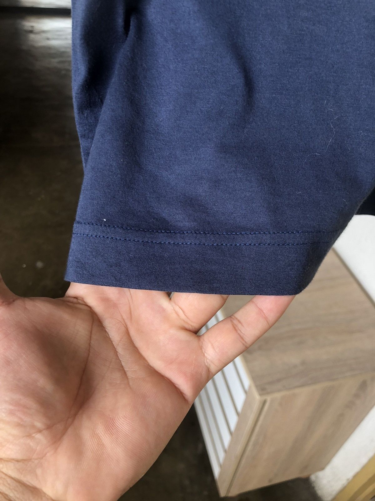 Celine Vintage 90s Celine Small Embroidery Logo Tshirt Size US M / EU 48-50 / 2 - 10 Thumbnail