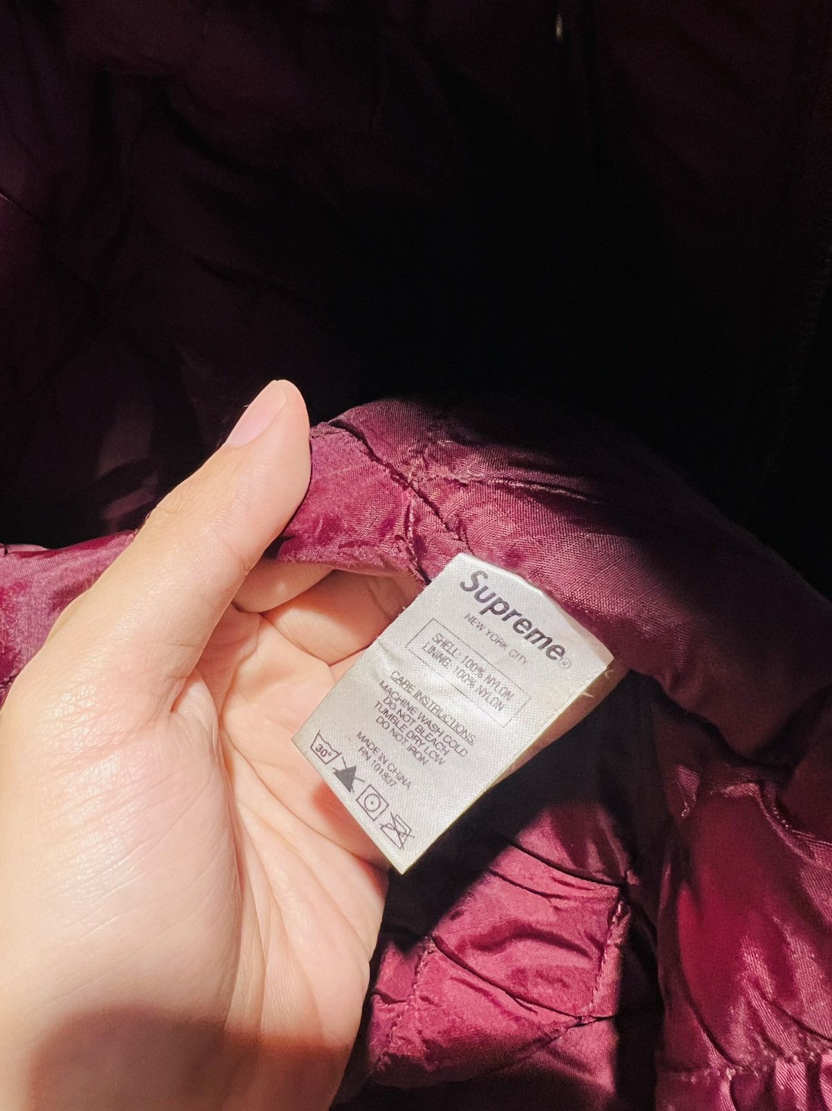 Other × Supreme Supreme Burgundy B-9 Parka Size US XL / EU 56 / 4 - 4 Thumbnail