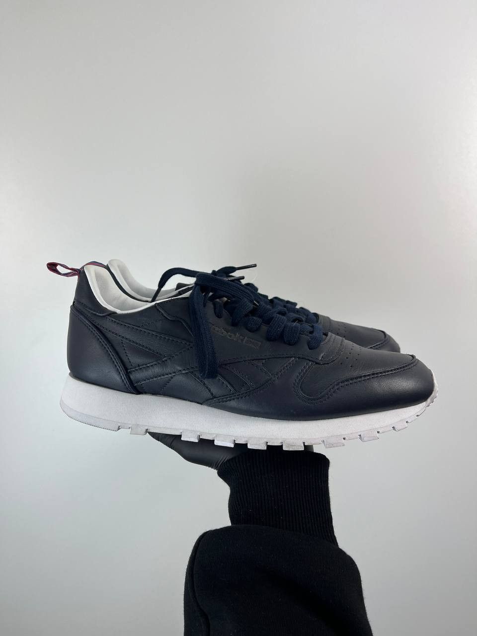 Reebok Reebok Classic Leather Black White Sneakers Mens Size EU 40 Size US 7 / EU 40 - 3 Thumbnail