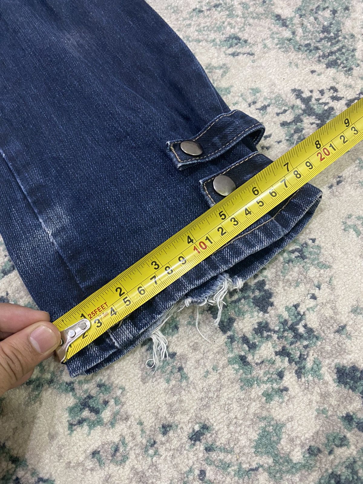 PPFM PPFM Multizipper Double Pocket Tactical Bondage Denim Pant Size US 32 / EU 48 - 12 Thumbnail