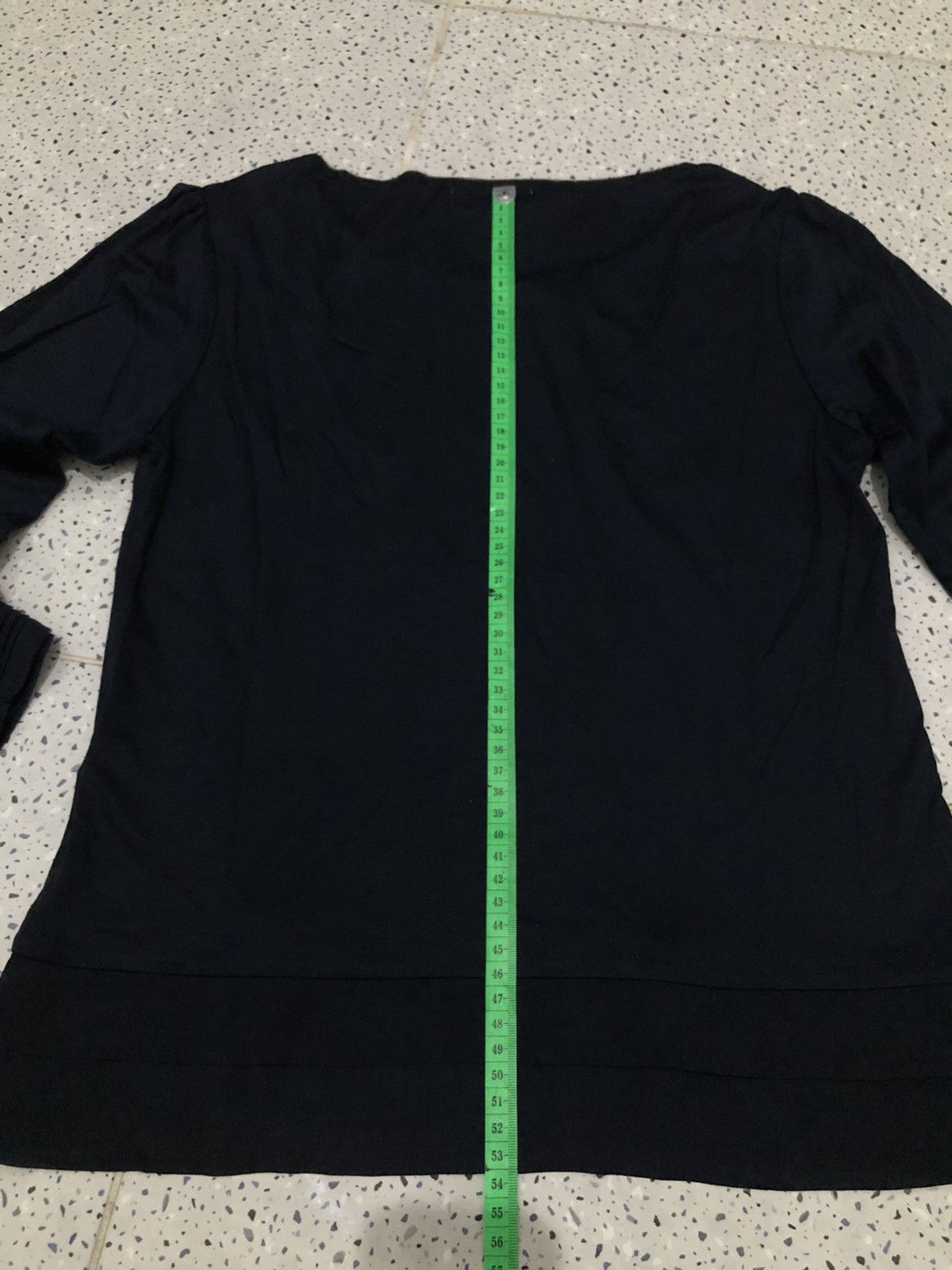 Courreges × Designer × Vintage Courreges Blouse Navy Size XS / US 0-2 / IT 36-38 - 16 Thumbnail
