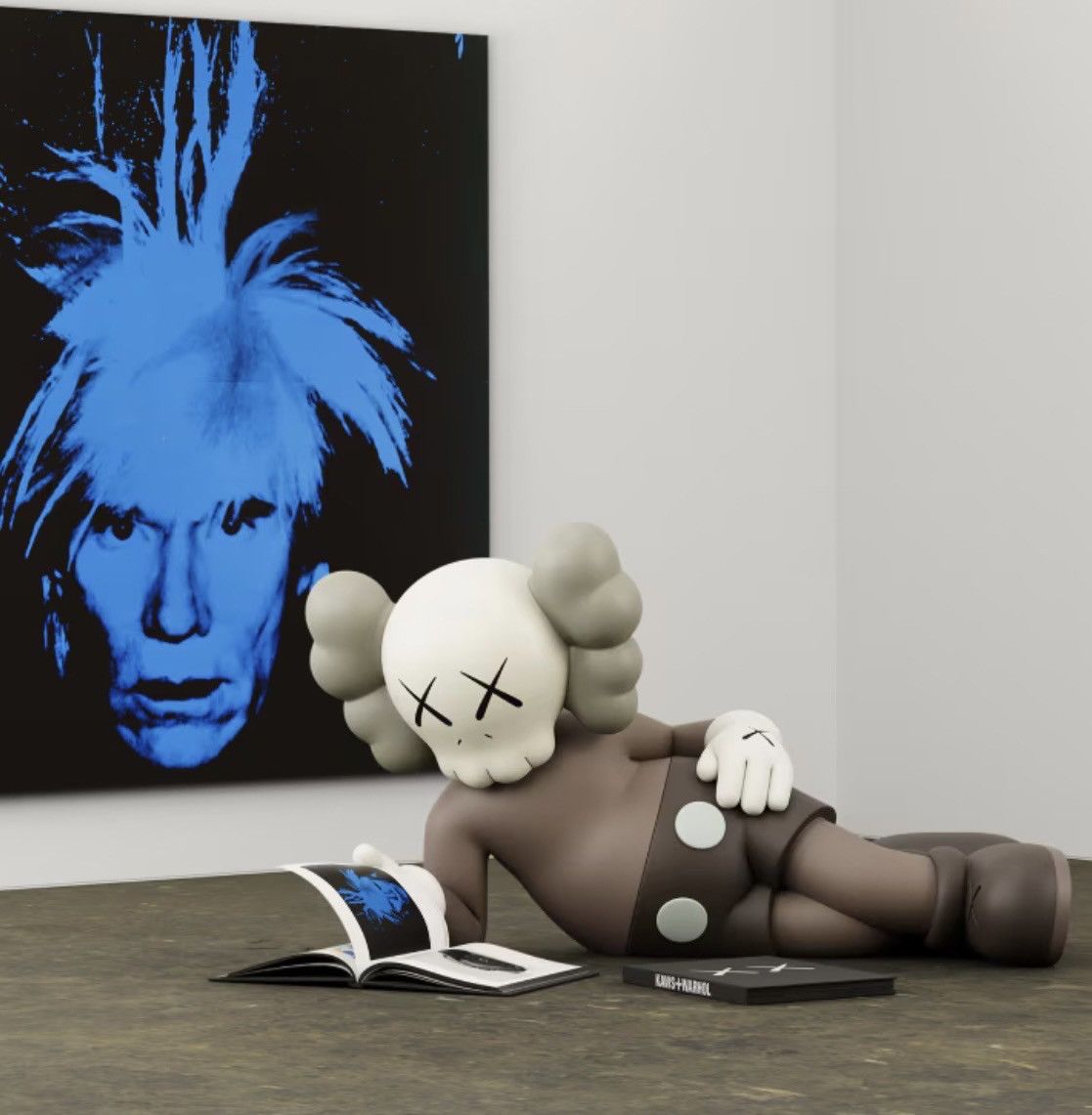 Andy Warhol × Japanese Brand × Kaws KAWS + Warhol Book Size ONE SIZE - 9 Thumbnail
