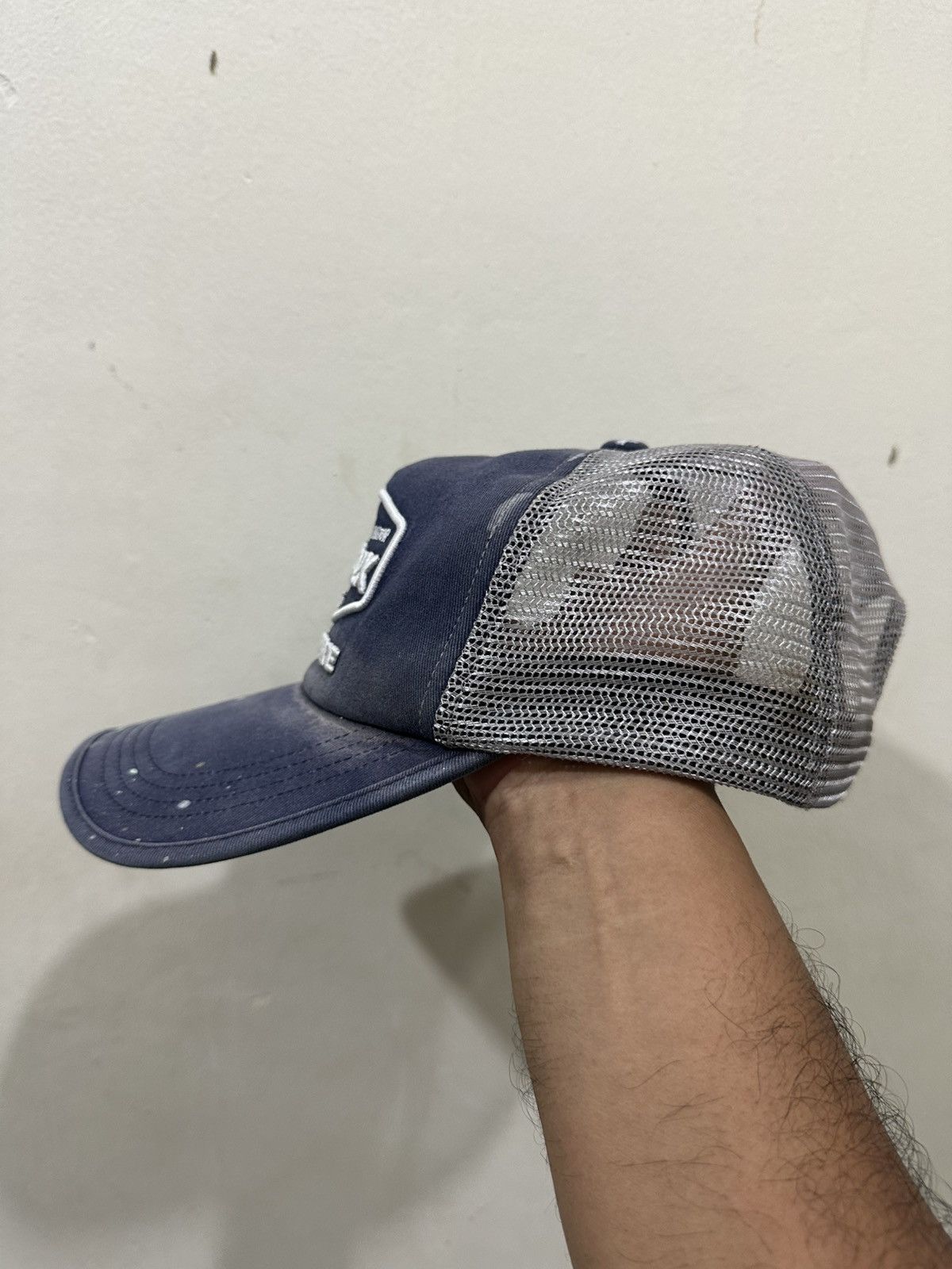 Avirex Distress Faded AVIREX USA Trucker Hat Size ONE SIZE - 3 Thumbnail