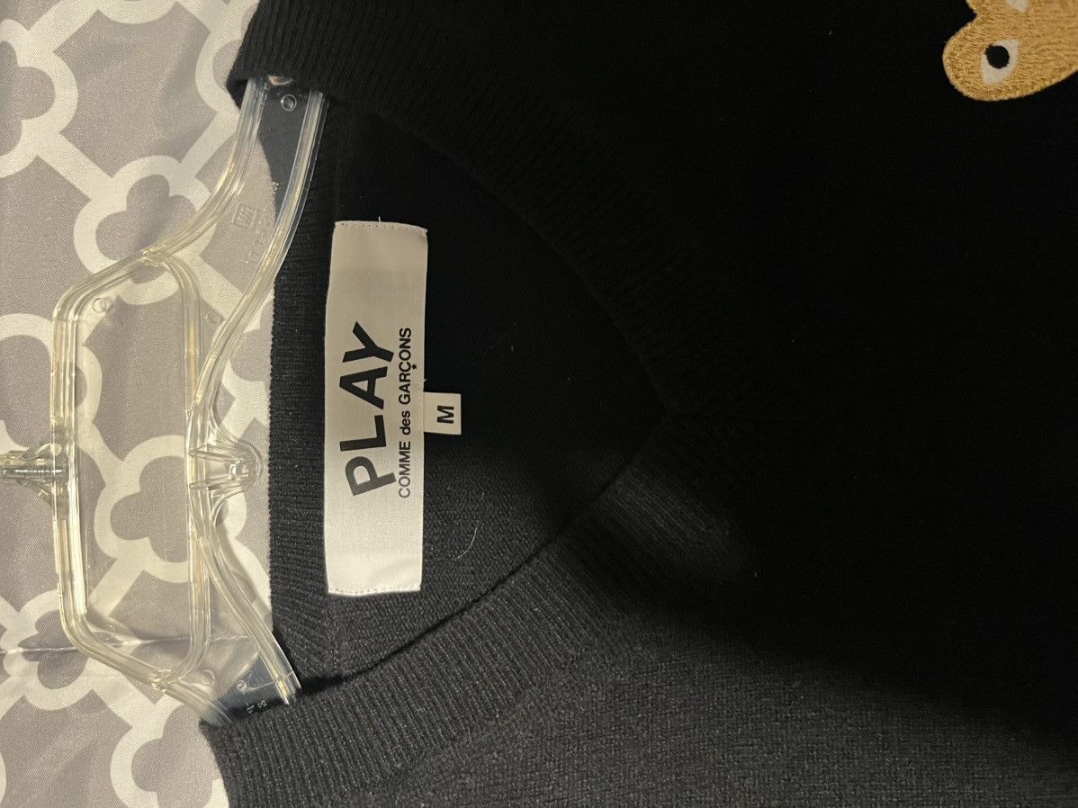 Comme des Garcons PLAY Comme Des Garcon black sweater Size US M / EU 48-50 / 2 - 3 Thumbnail