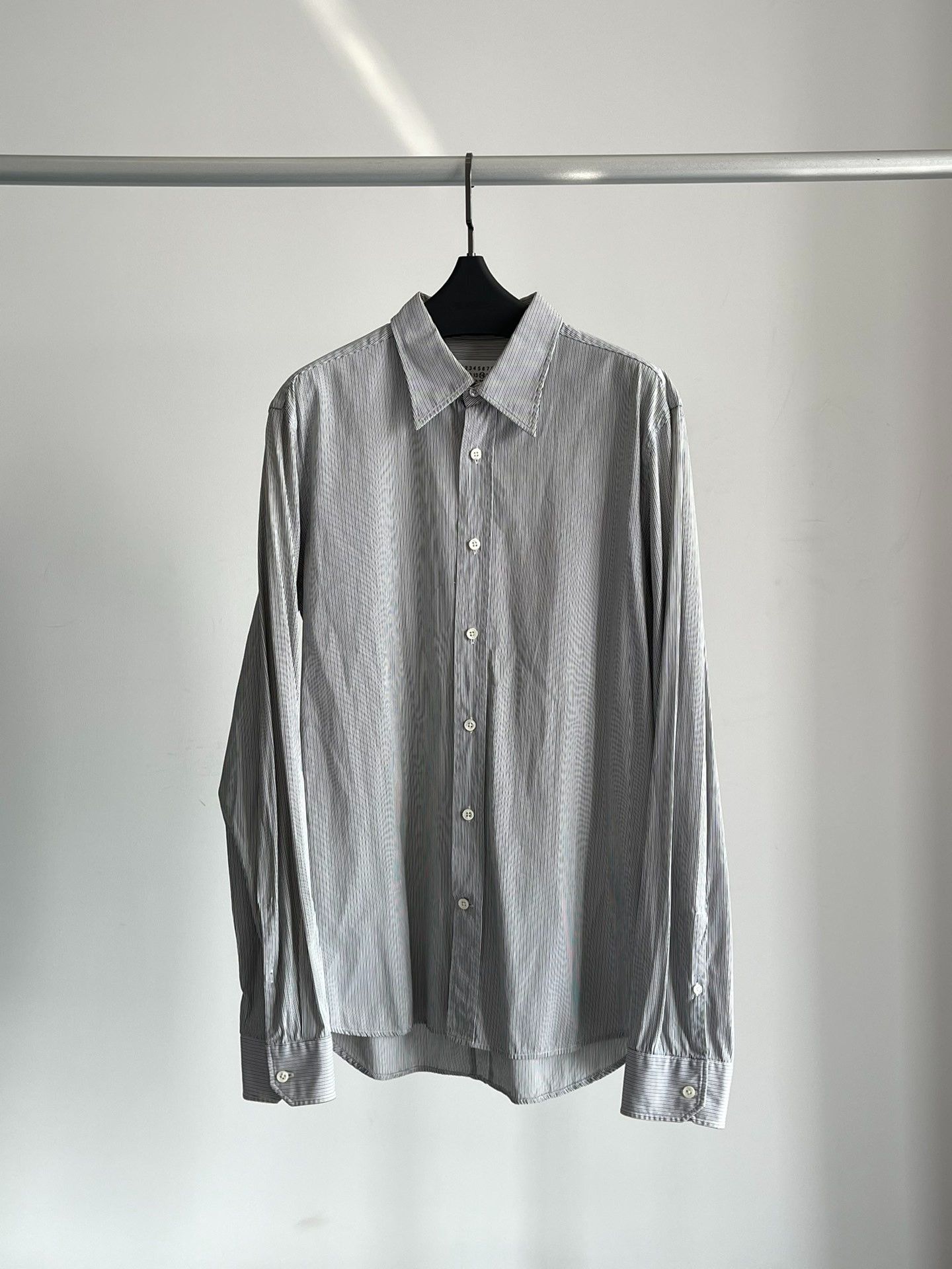 Maison Margiela Maison Margiela Size IV/50 05ss striped shirt sizeIV/50 250 Size US M / EU 48-50 / 2 - 1 Thumbnail