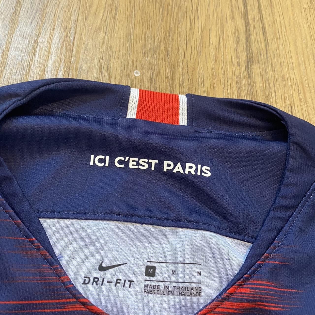 Nike 2018-19 *7 Mbappe Paris Saints Germain Nike Home Psg Size US M / EU 48-50 / 2 - 4 Thumbnail