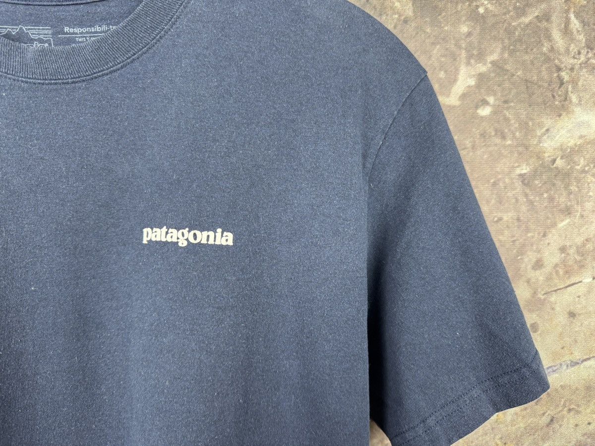 Patagonia Men’s Patagonia T-Shirt Blue Big Logo Streetwear Size Medium Size US M / EU 48-50 / 2 - 6 Thumbnail