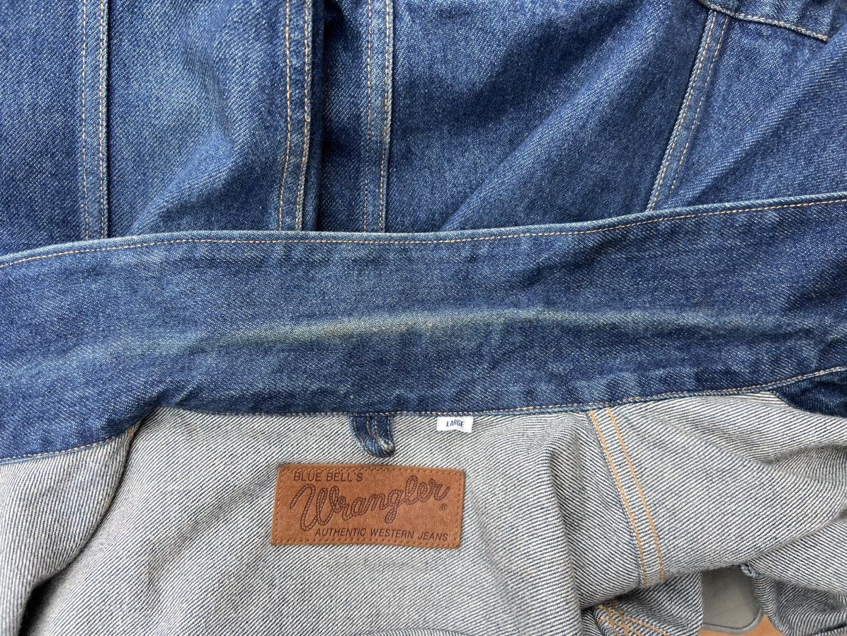 Vintage VTG 90s Wrangler Blue Bell X Godzilla G-Force Denim Jacket Size US L / EU 52-54 / 3 - 21 Thumbnail