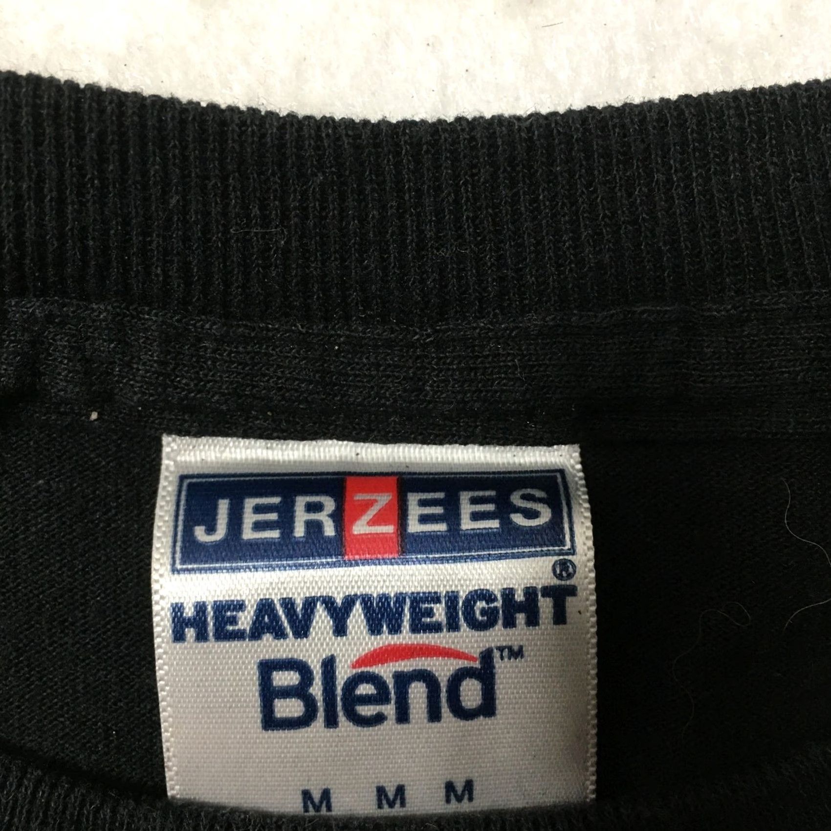 Jerzees VINTAGE JERZEES Black T-Shirt Mens Medium Crew Neck Long Sleeve 100 Cotton Blend OC SSG Marines Officer Candidate School OCS Hooah Size US M / EU 48-50 / 2 - 6 Thumbnail