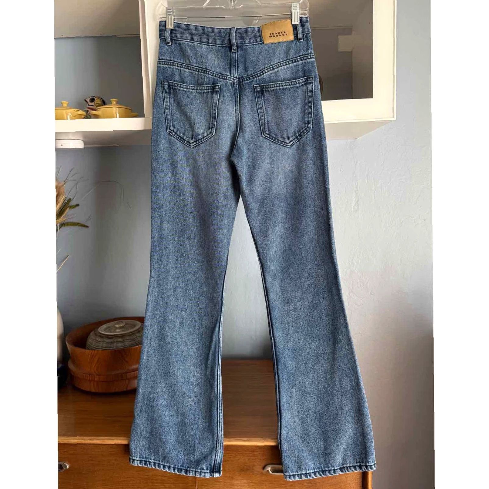 Isabel Marant **Belvira High-rise Flare Jeans in Blue Size 34** User: **Isabel Marant Belvira High-rise Flare Jeans in Blue Size 34** Size 24" / US 00 / IT 34 - 2 Thumbnail