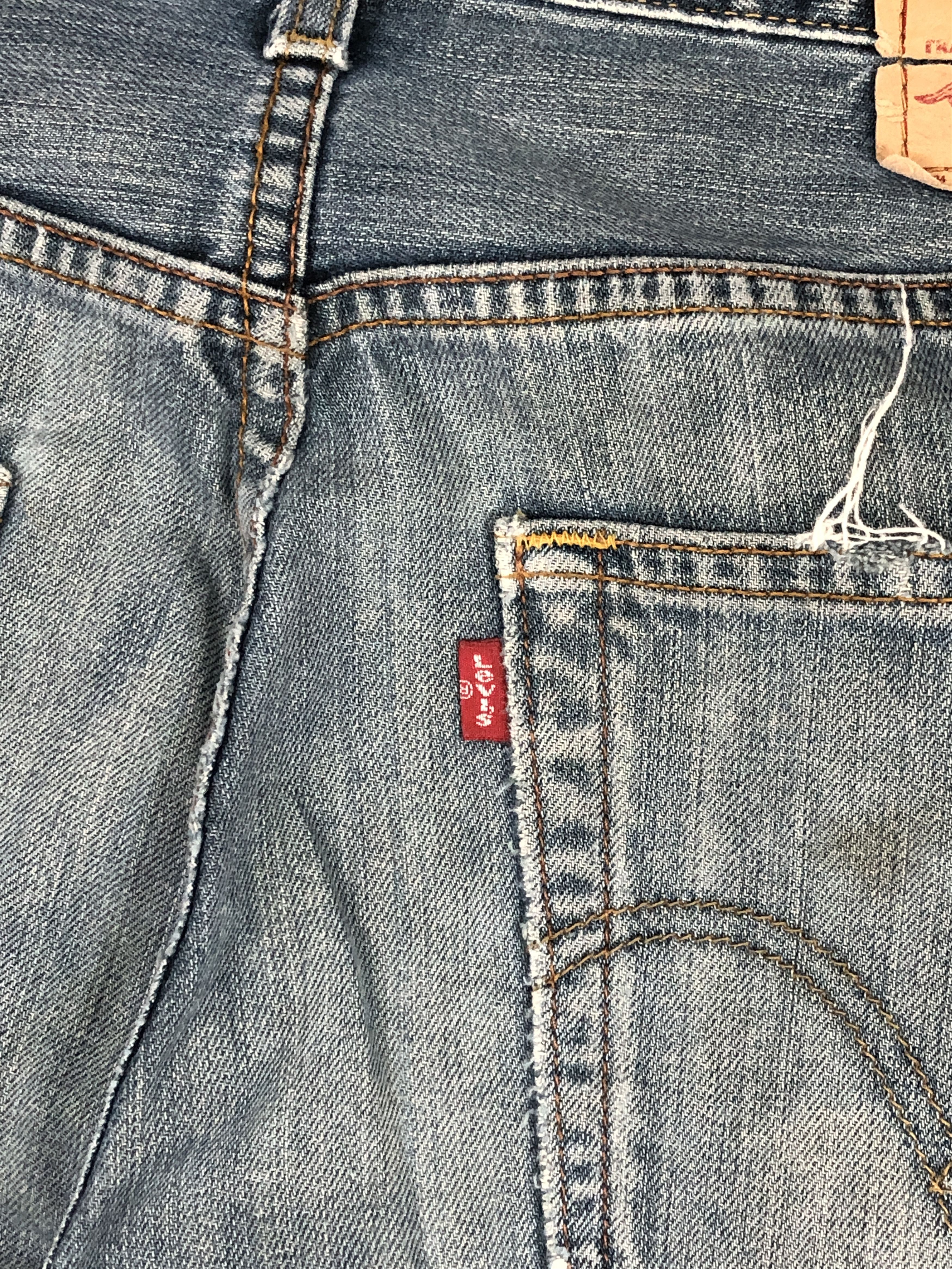 Levi's Distressed Vintage Levis 569 Faded Jeans DP2357 Size US 29 - 6 Thumbnail