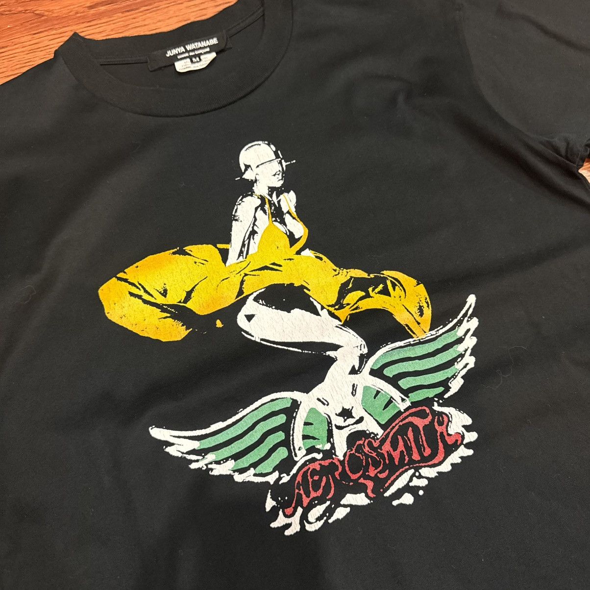 Junya Watanabe JUNYA WANATABE x HAJIME SORAYAMA x AEROSMITH TEE Size US M / EU 48-50 / 2 - 2 Thumbnail