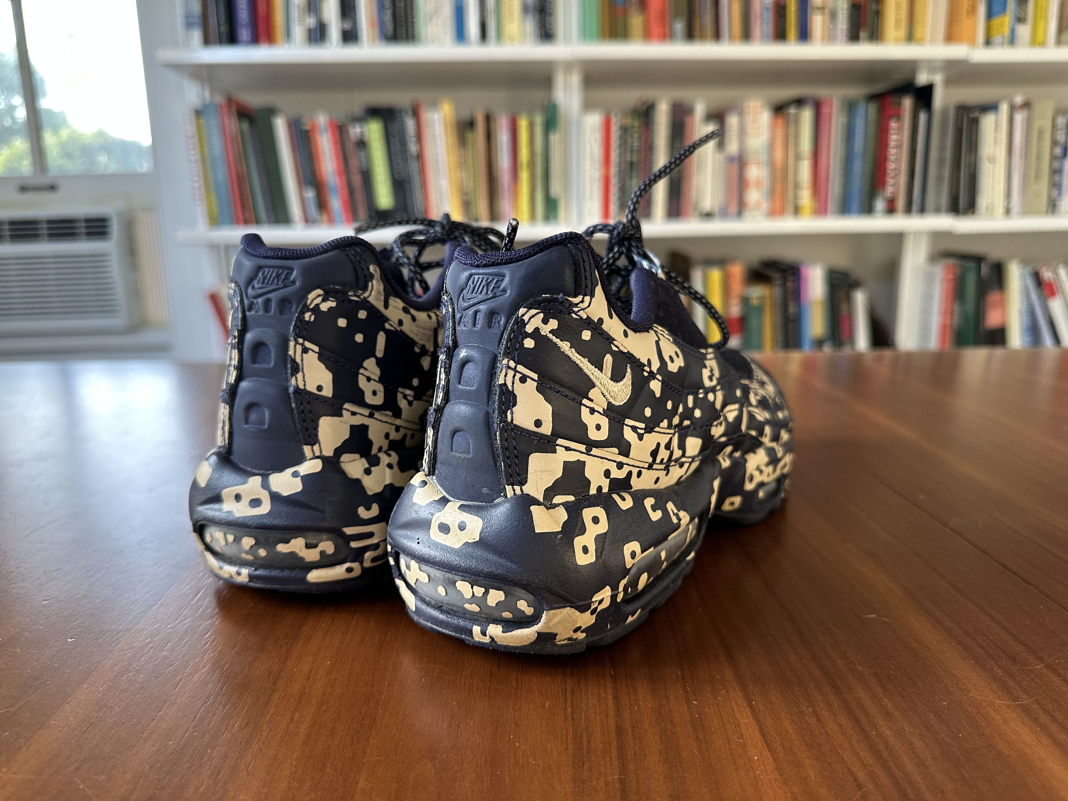 Nike Size 8 - Nike Air Max 95. Nike x Cav Empt Black Navy Camo Size US 8 / EU 41 - 5 Thumbnail