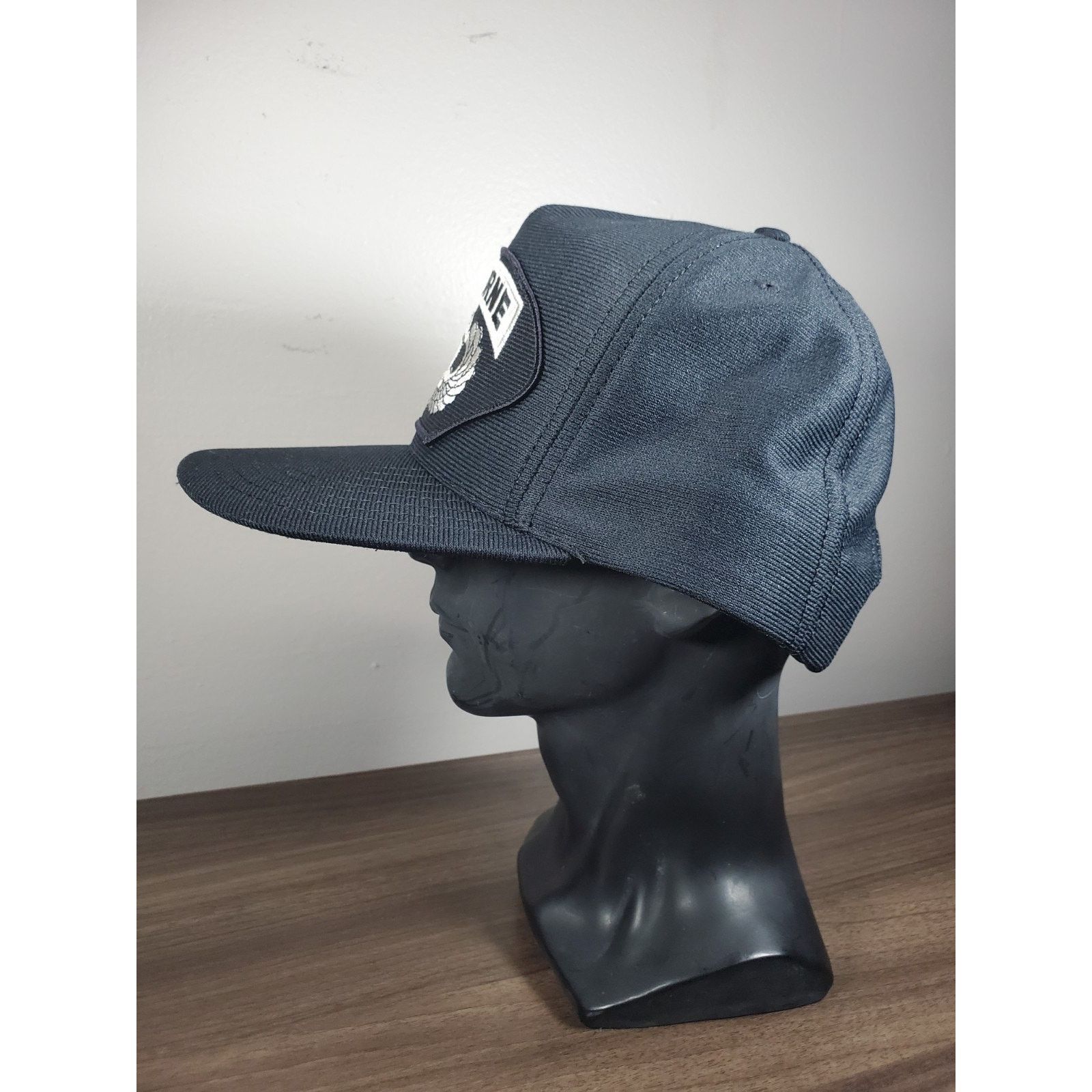 Vintage U.S. Airborne Hat SnapBack Cap Band of Brothers Wings Army Size ONE SIZE - 4 Thumbnail