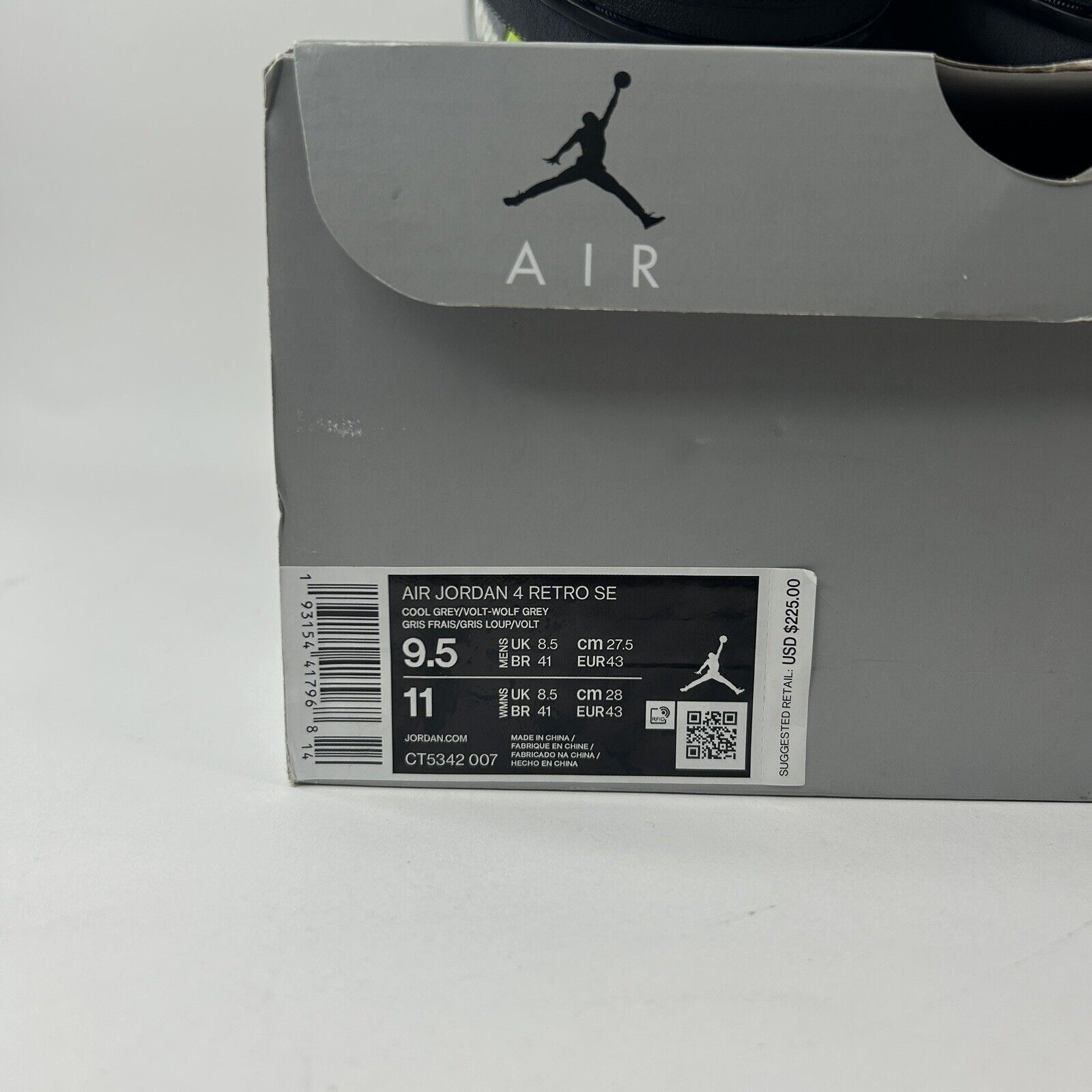 Nike Nike Air Jordan 4 Retro SE “Neon 95” 2024 Size US 9.5 / EU 42-43 - 6 Thumbnail
